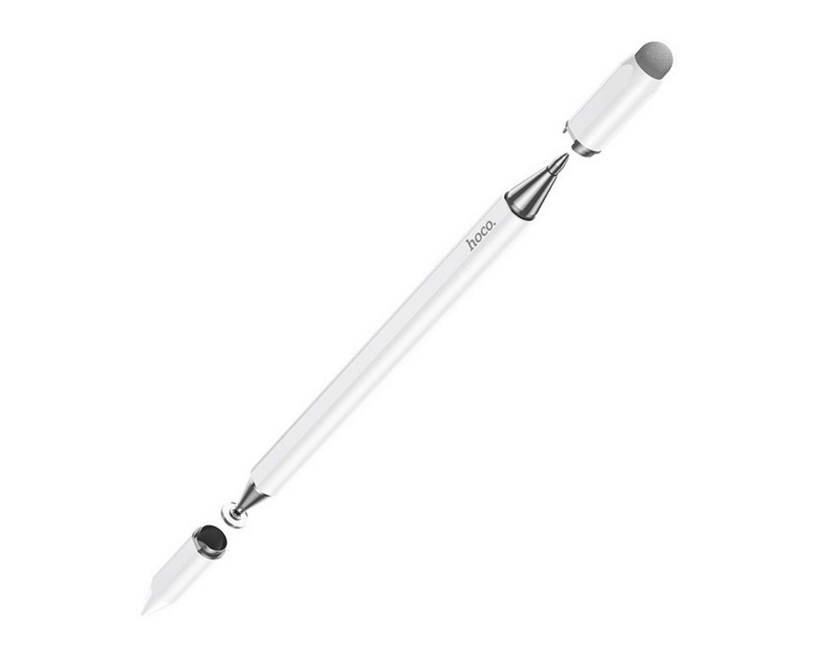hoco. Eingabestift GM111 (Einzelstift) 3in1 Stylus mit austauschbaren Spitzen für Touchscreen und Papier