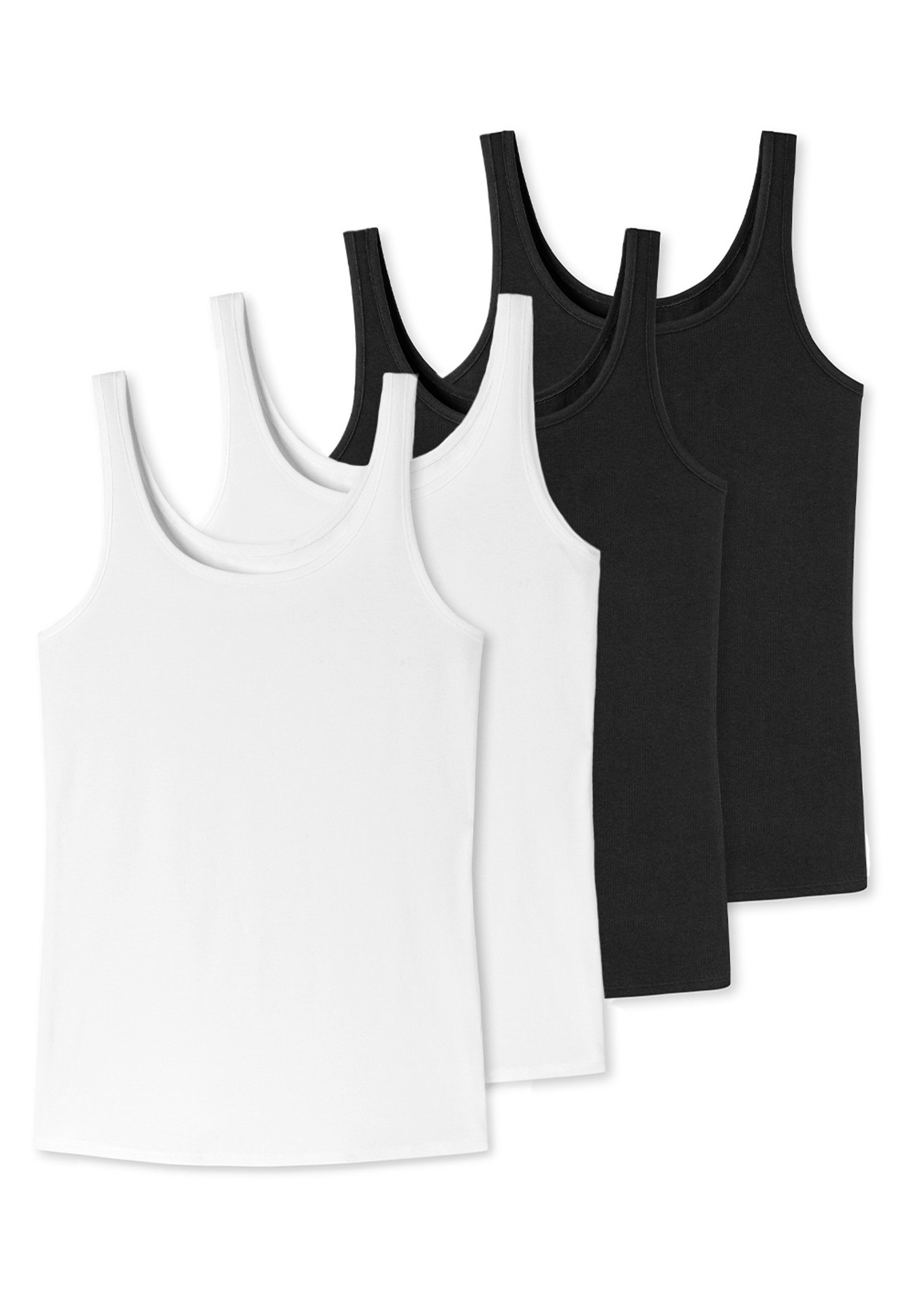 uncover by SCHIESSER Unterhemd 4er Pack Cotton (Spar-Set, 4-St) Unterhemd / günstig online kaufen