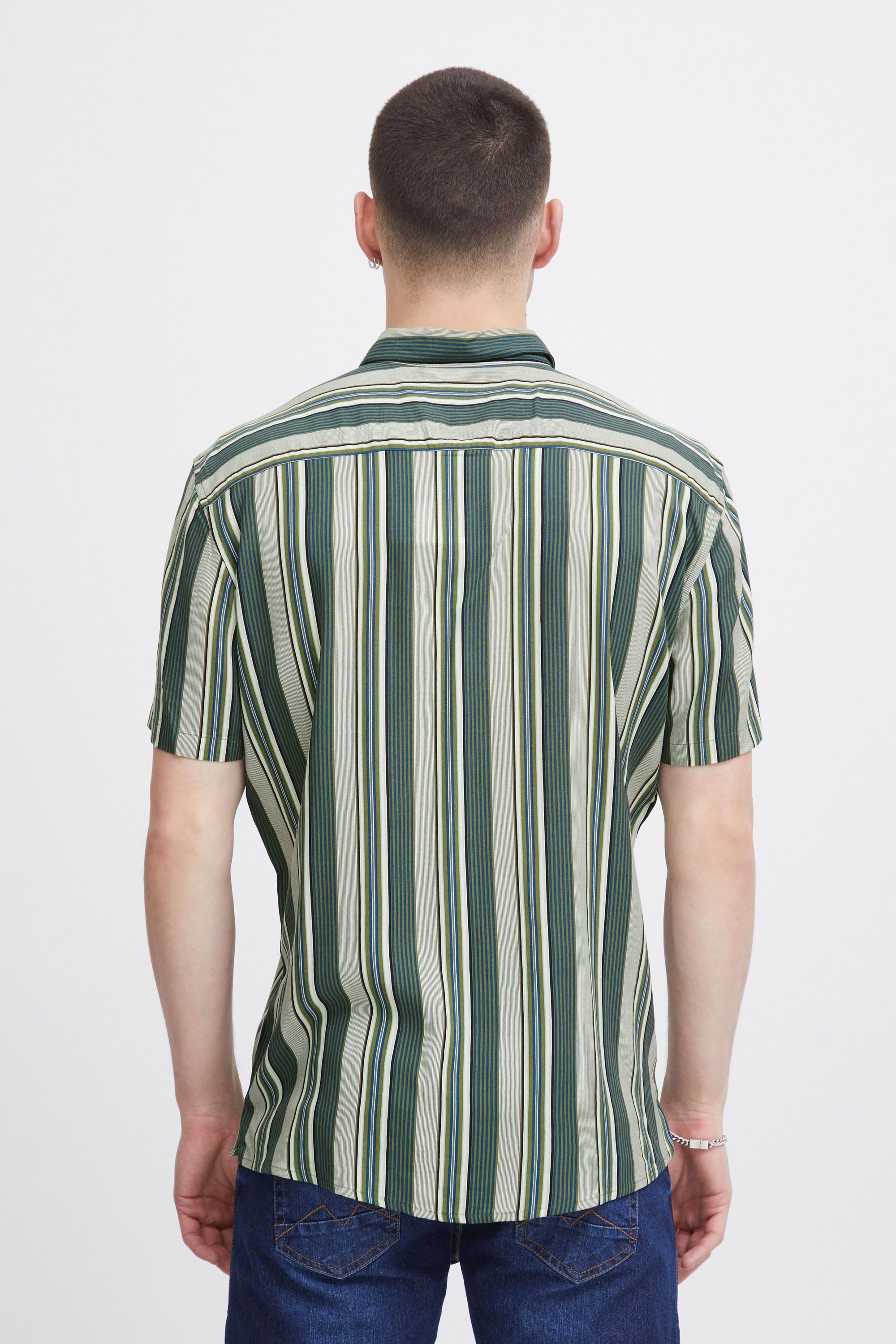 Blend Kurzarmhemd BHShirt Sommerliches Kurzarmhemd mit Streifen