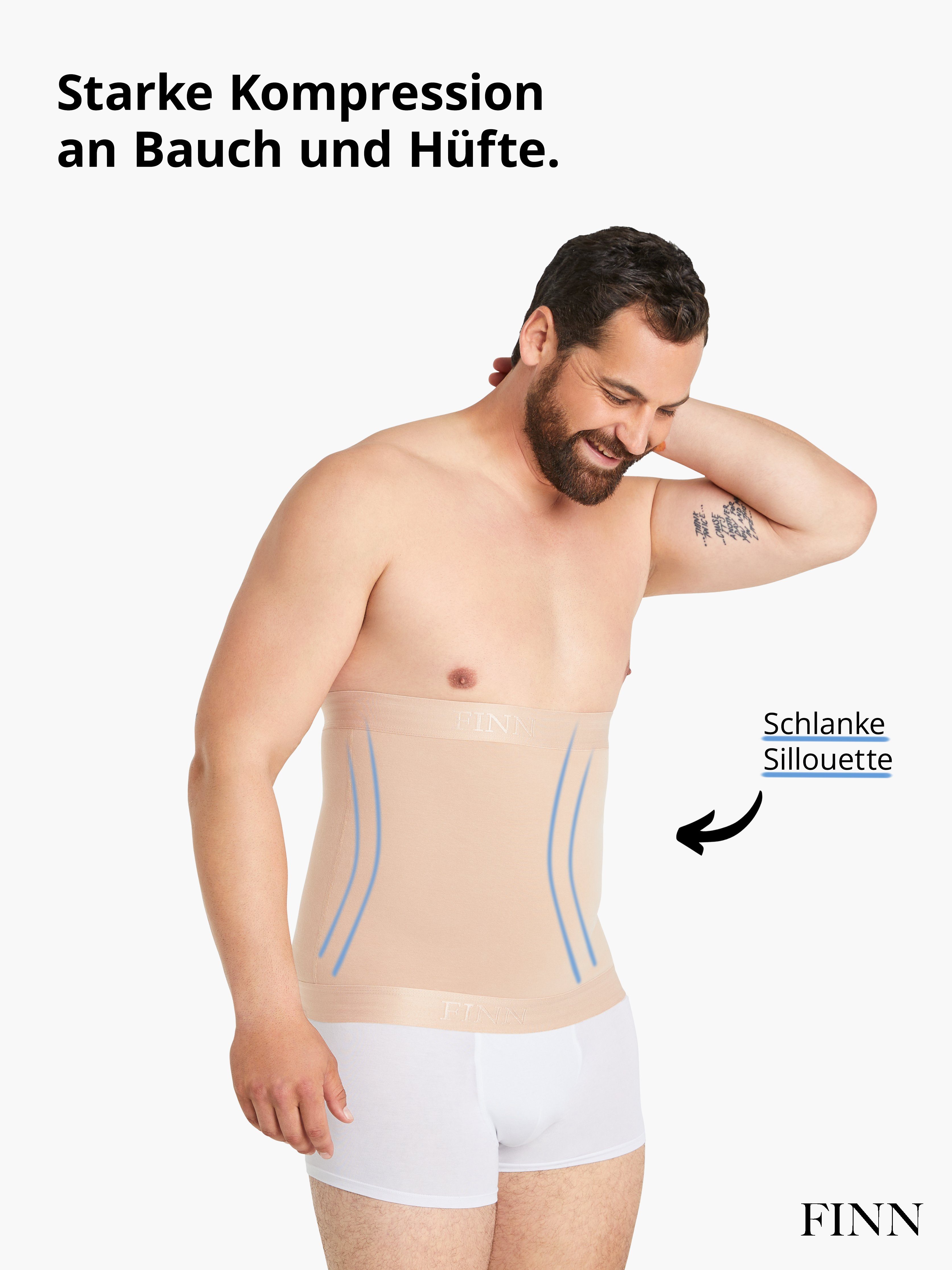 FINN Design Shapinghose Kompressions-Gürtel Herren - Shapewear Bauchbinde a günstig online kaufen