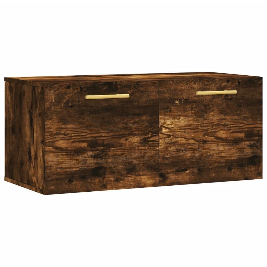 vidaXL Hängeschrank Wandschrank Räuchereiche 80x36,5x35 cm günstig online kaufen