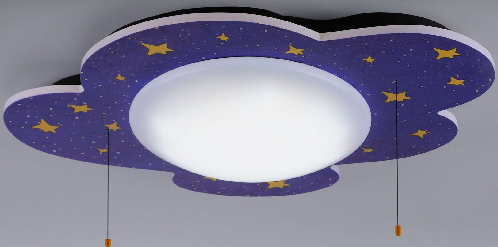 niermann Deckenleuchte Sternenhimmel, Kinderlampe, LED fest integriert, HCL Deckenleuchte Sternenhimmel, Kinderzimmer