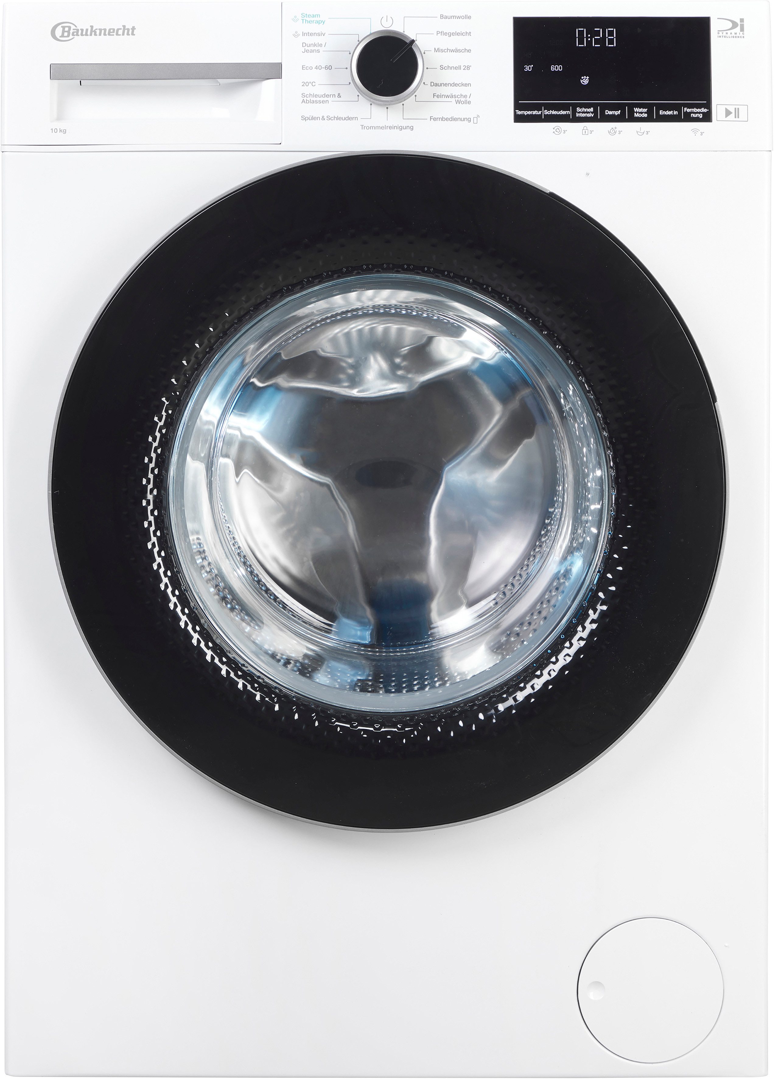 BAUKNECHT Waschmaschine B WM 10A9 BS, 10 kg, 1400 U/min, Adaptive Wash – Intelligente Anpassung für perfekte Waschergebnisse