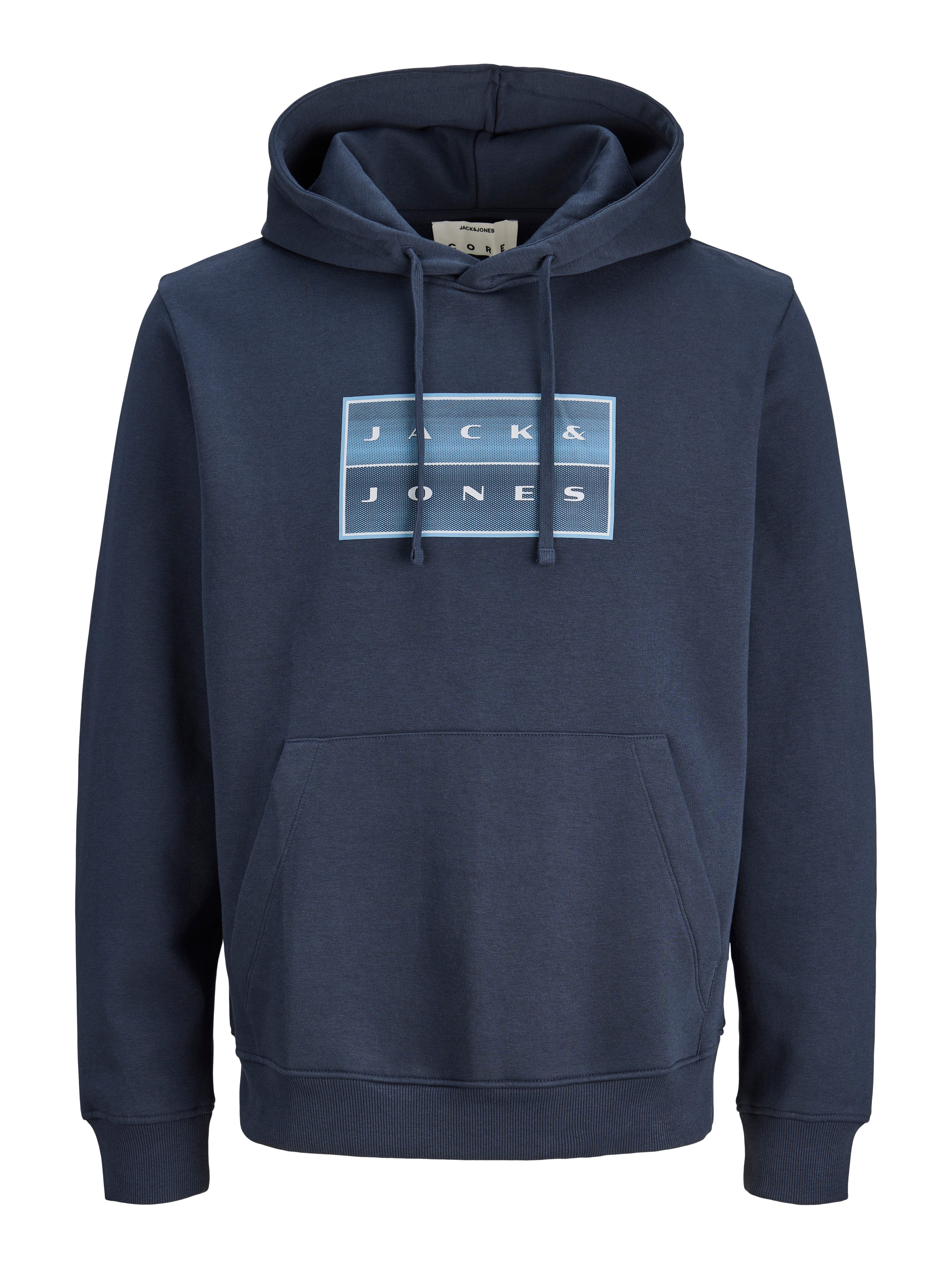 Jack & Jones PlusSize Kapuzensweatshirt JCOFUSION BOX SWEAT HOOD PLS Baumwollmischung, regular fit – Bild 5 von 5