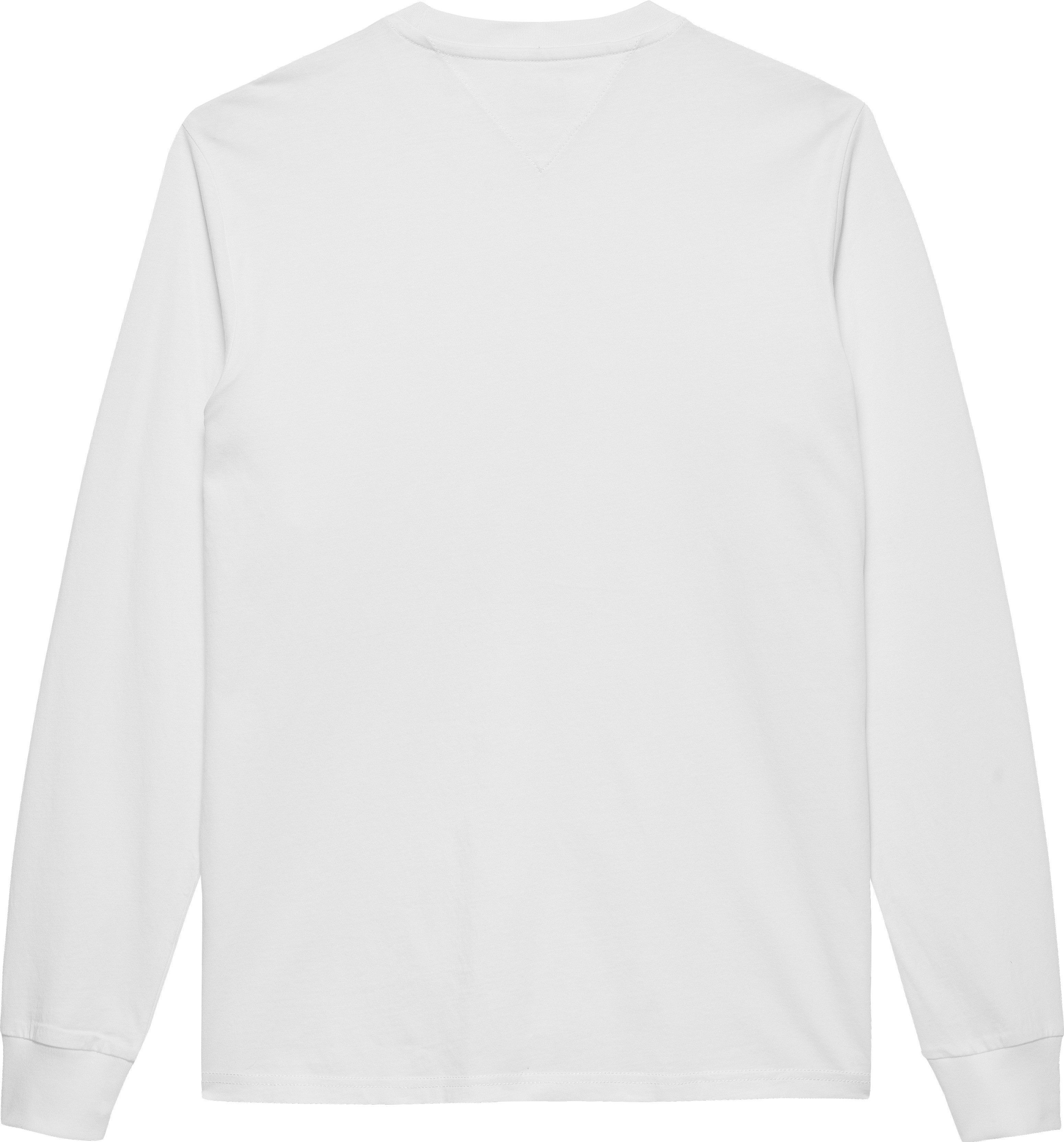 Tommy Jeans Langarmshirt TJM SLIM CHEST LINEAR LS TEE EXT Mit Rundhalsausschnitt