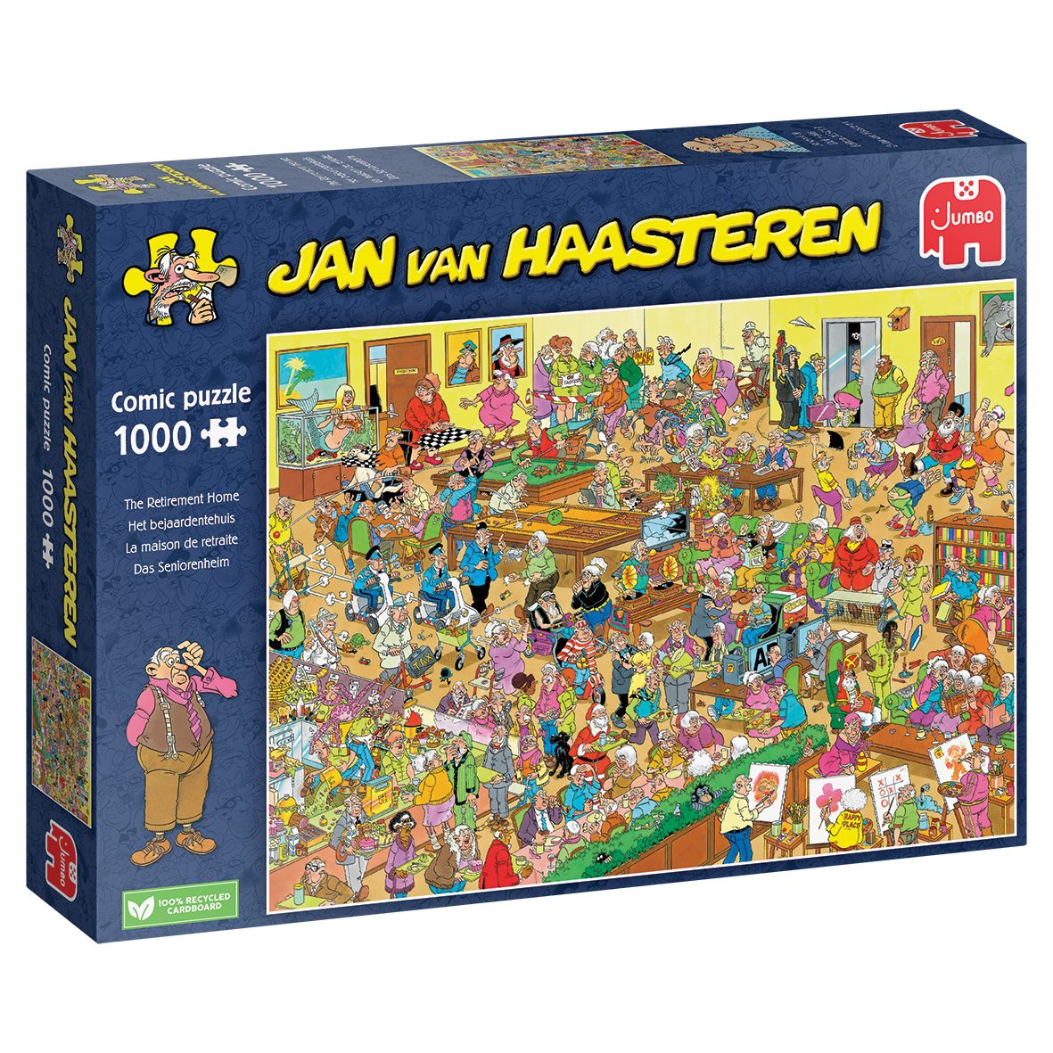Jan van Haasteren Puzzle Jan van Haasteren Das Seniorenheim 1000 Teile Puzzle, 1000 Puzzleteile