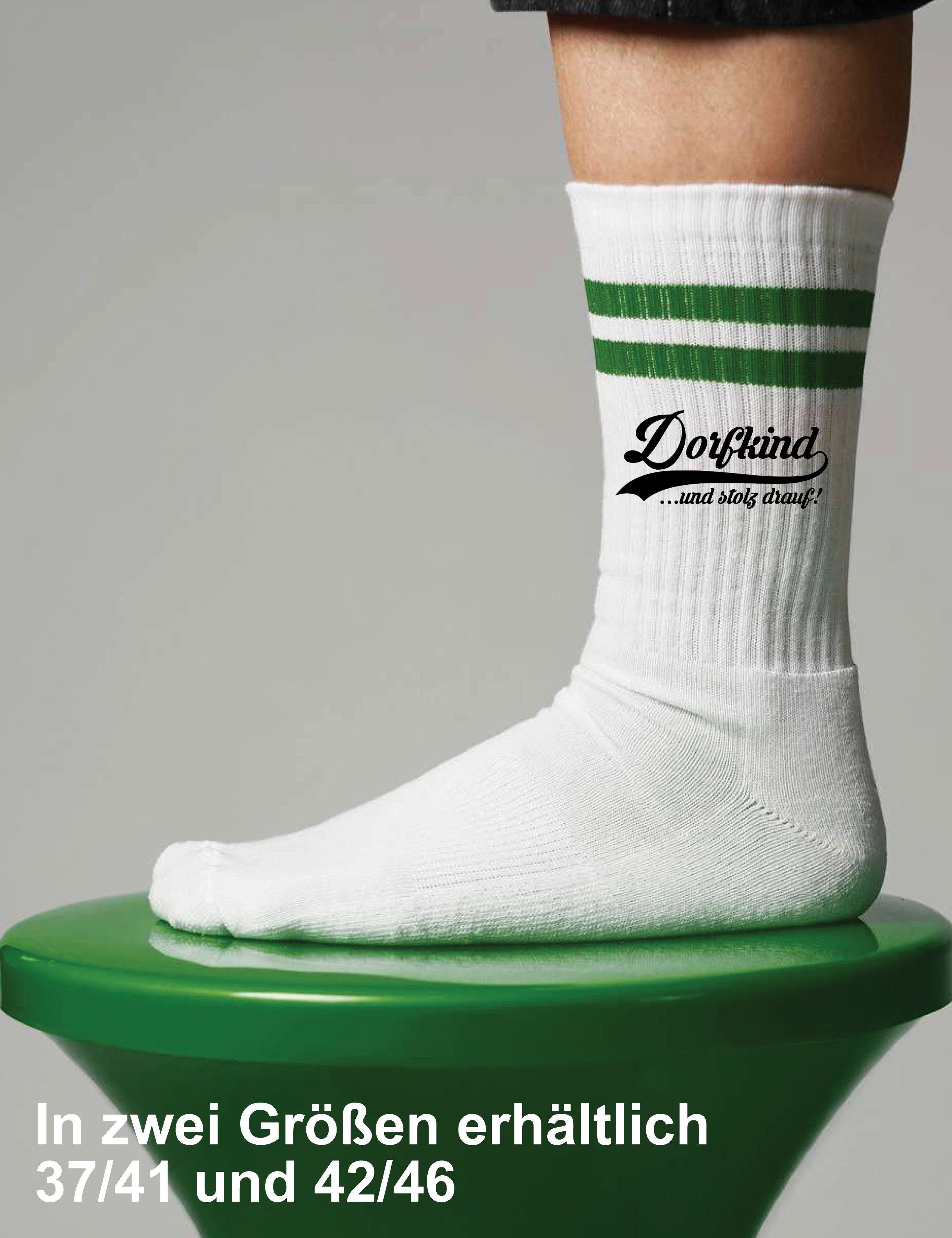 Youth Designz Tennissocken Dorfkind Unisex Socken Geschenk mit verstärkter Verse und Zehenbereich