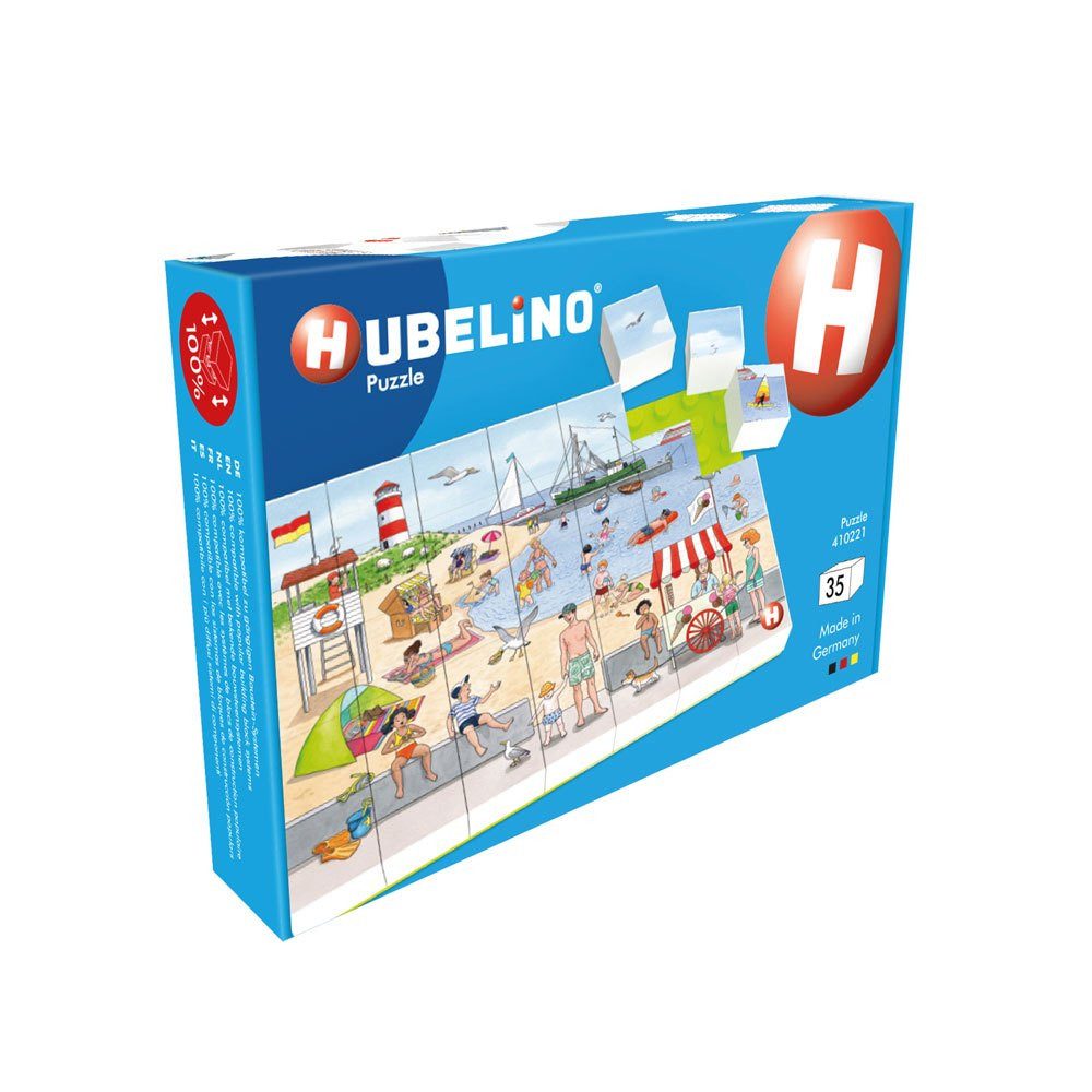 Hubelino Styropor-Teil HUBELiNO Puzzle Ausflug zum Badestrand 35 Teile