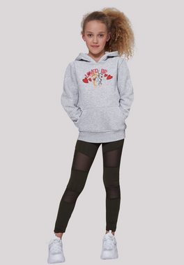 F4NT4STIC Kapuzenpullover Looney Tunes Bugs Bunny And Lola Valentine's Day Loved Up Print