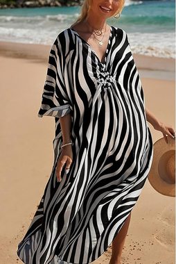 FIDDY Strandkleid Damen-Kaftan-Strandkleid