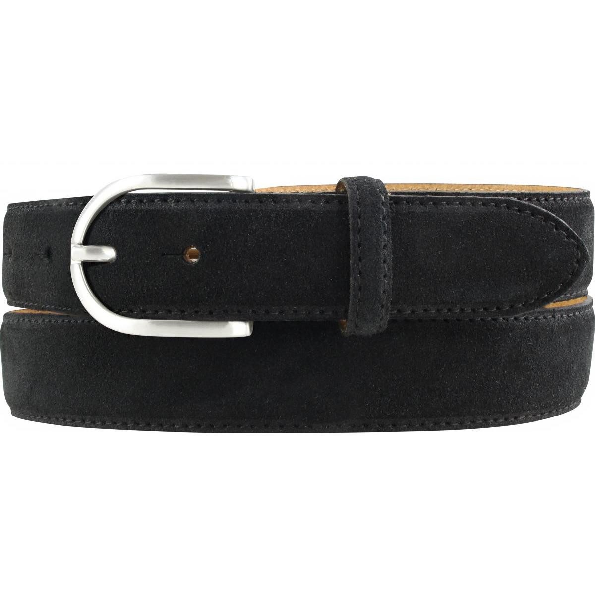 BELTINGER Ledergürtel Damen-Gürtel aus Veloursleder 3,0 cm - Velour-Ledergürtel für Damen 30 (1-St)