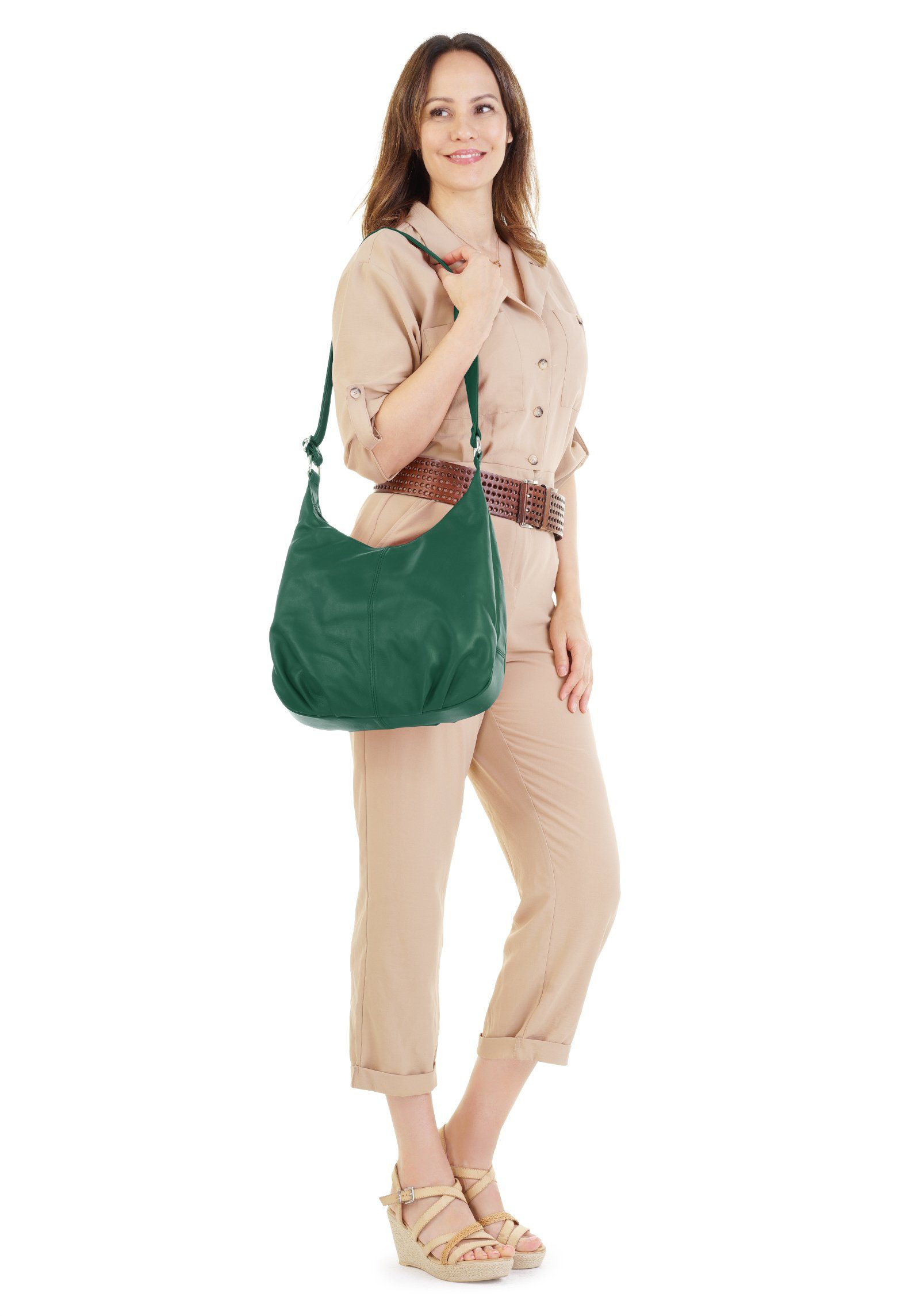 Cluty Shopper CLUTY Damen echt Leder, Made in Italy, echt Leder, Made in Italy