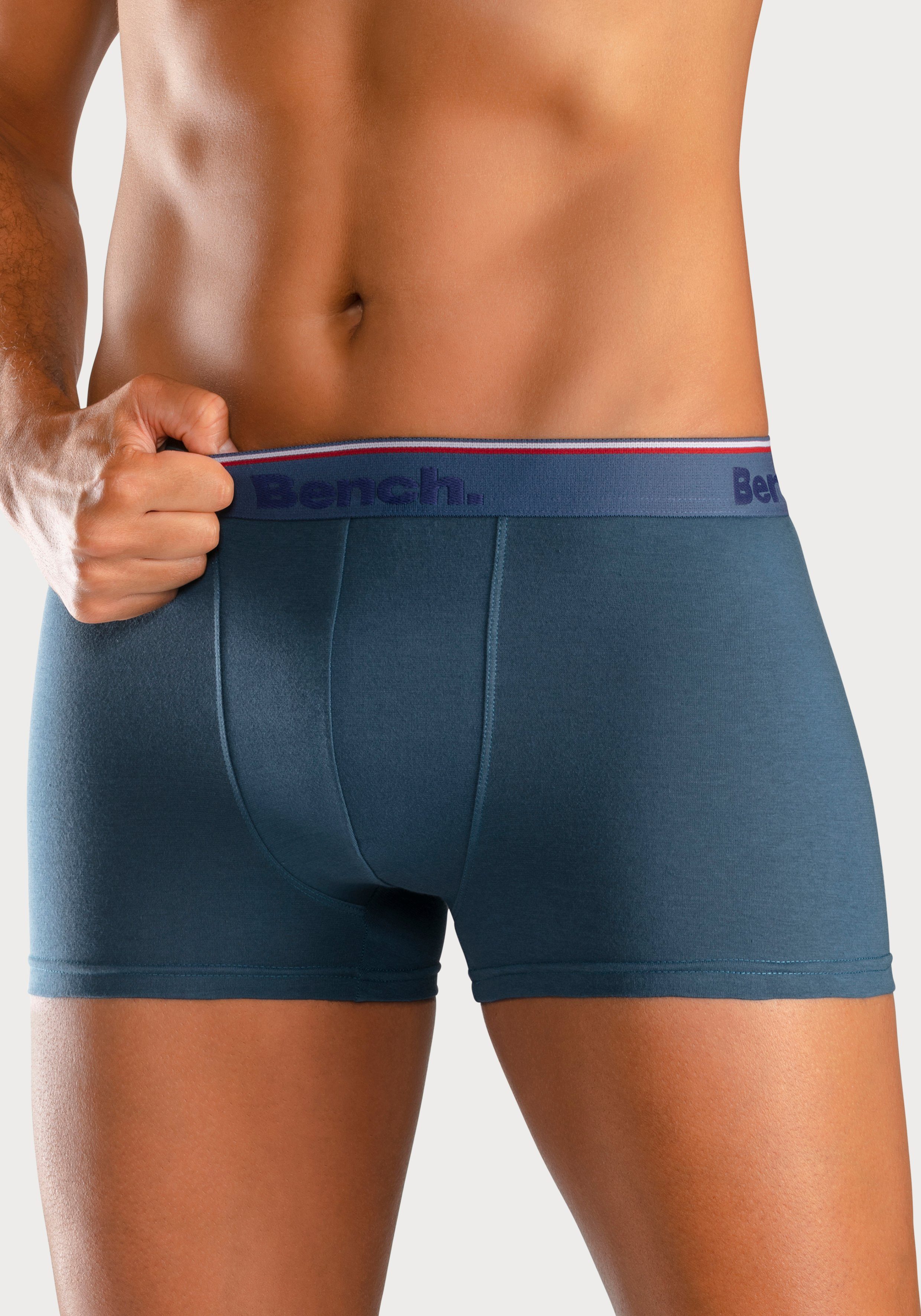Bench. Boxer Boxershorts für Herren (Packung, 4-St) Unterhosen aus Baumwoll-Mix – Bild 2 von 5