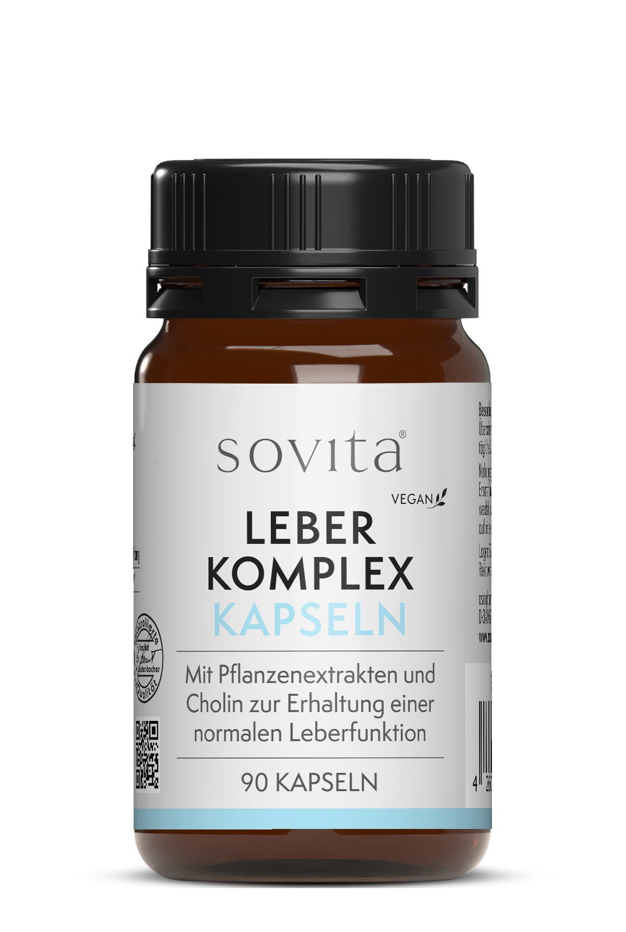 Ascopharm Leber Komplex Kapseln, 90 Stk. mit Artischocke, Mariendistel 1, 1 er