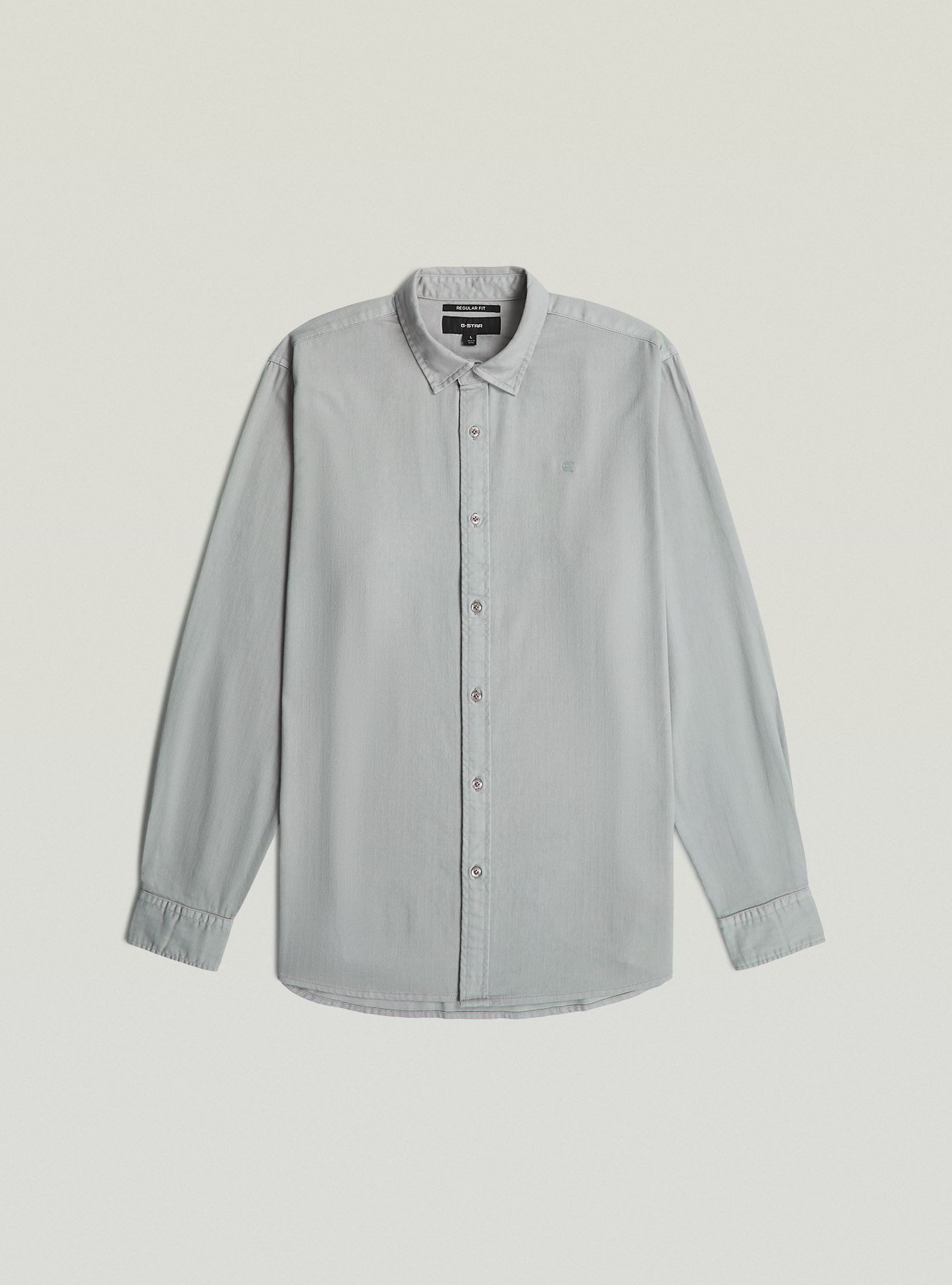 G-STAR Langarmshirt Clean Regular Hemd