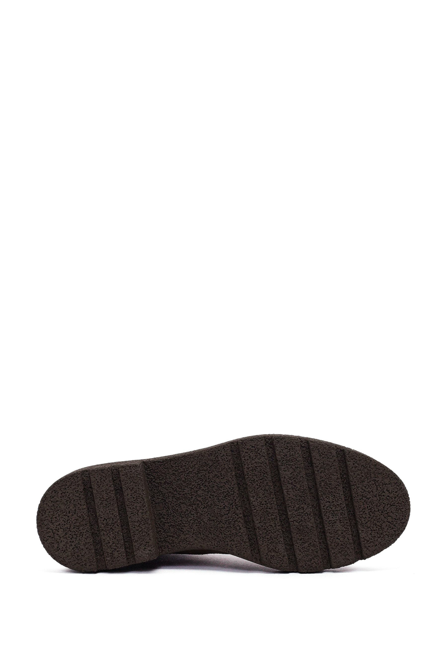 Derimod Chelsea-Stiefel aus Veloursleder Chelseaboots Lederfutter, Thermosohle, Absatz 2 cm