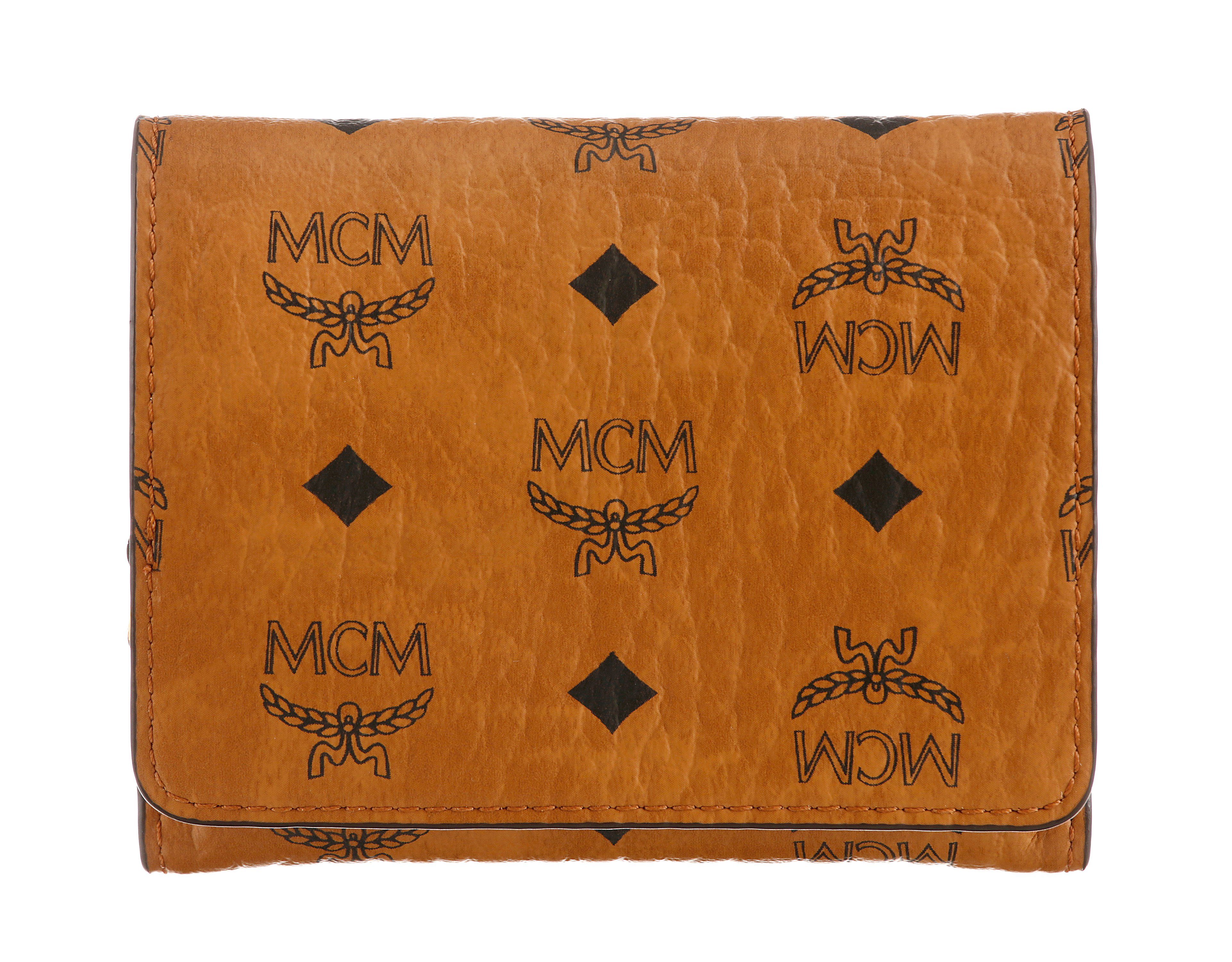 MCM Brieftasche AREN FOLD WALLET MINI, mit Einschubfächern an der Seite | Brieftaschen