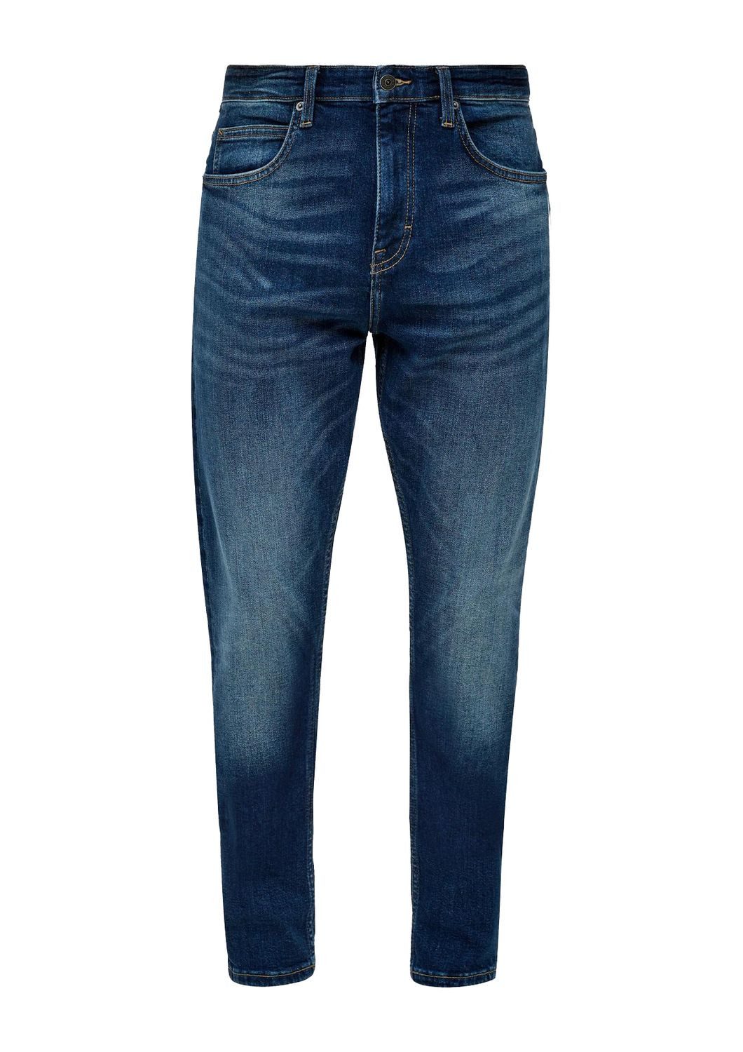 QS Regular-fit-Jeans SHAWN Regular Fit, Bundhöhe: Medium rise, Beinverlauf: Tapered Leg