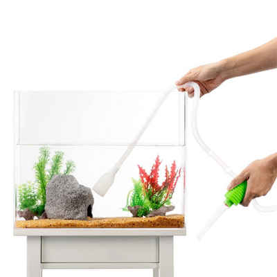 Luigi's Aquariumfilter Aquarium Reinigungssystem für Kies und Wasserwechsel, Aquarium Siphon & Kiesreiniger