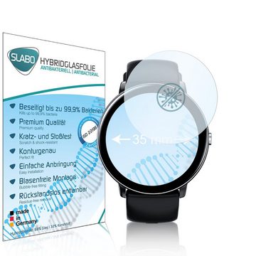 SLABO Schutzfolie antibakterielle flexible Hybridglasfolie, Armbanduhren Smartwatches (Kreisrund, Durchmesser: Ø 35 mm)