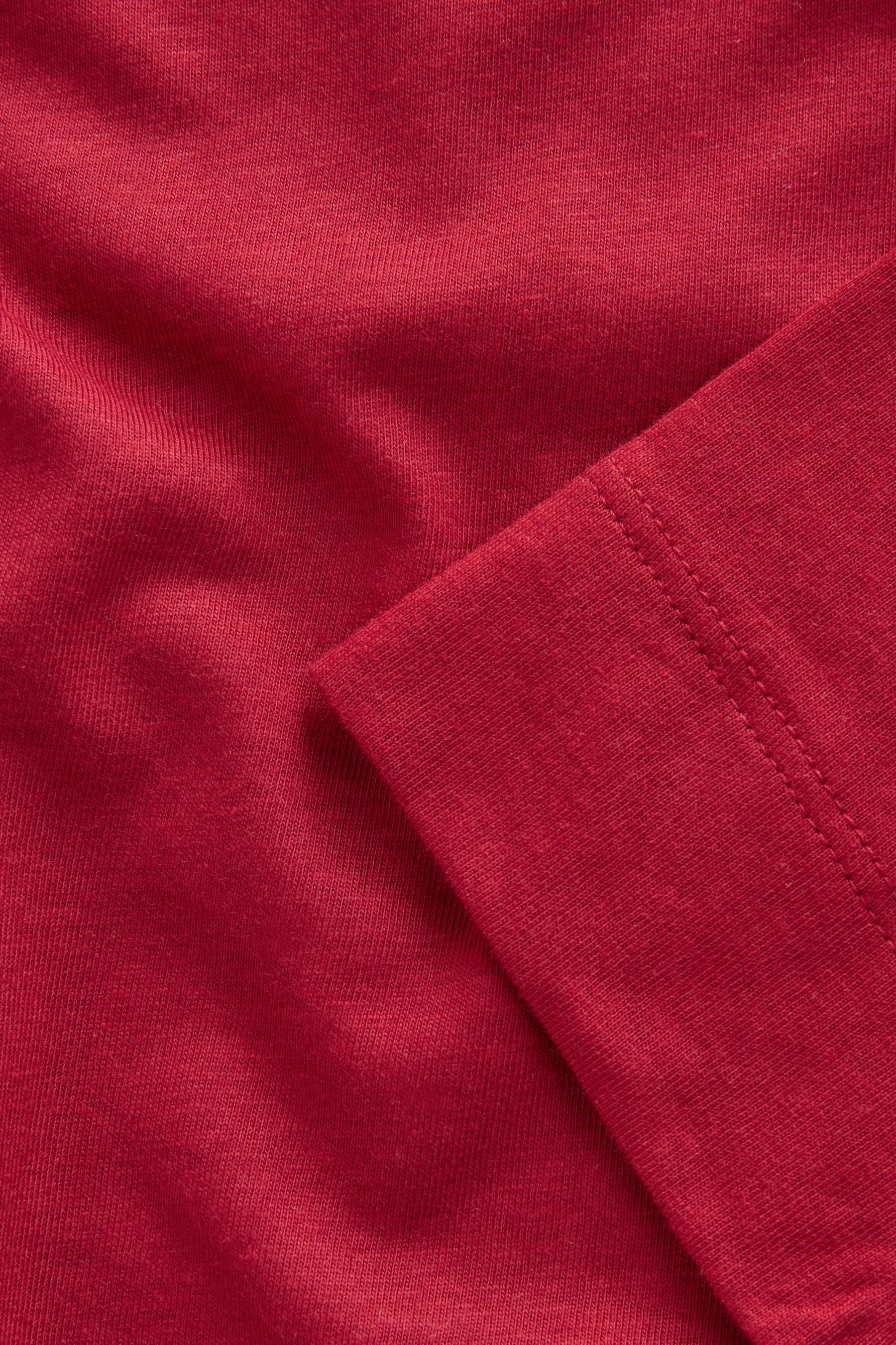 Next T-Shirt Legeres Langarmshirt aus Baumwoll-Modal-Gemisch (1-tlg)