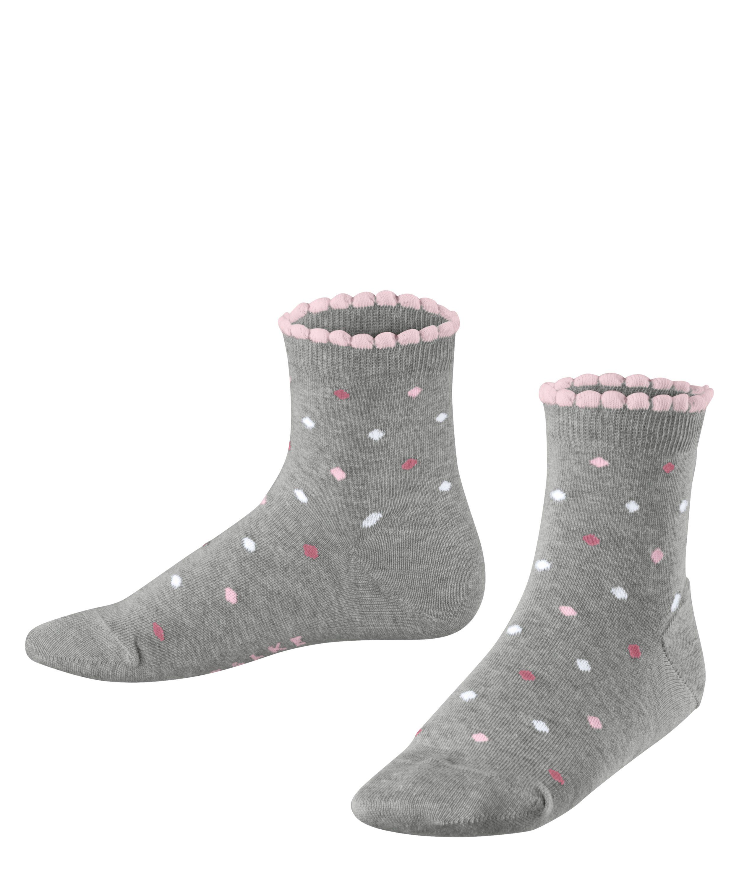FALKE Socken Multidot (1-Paar) light grey (3400)