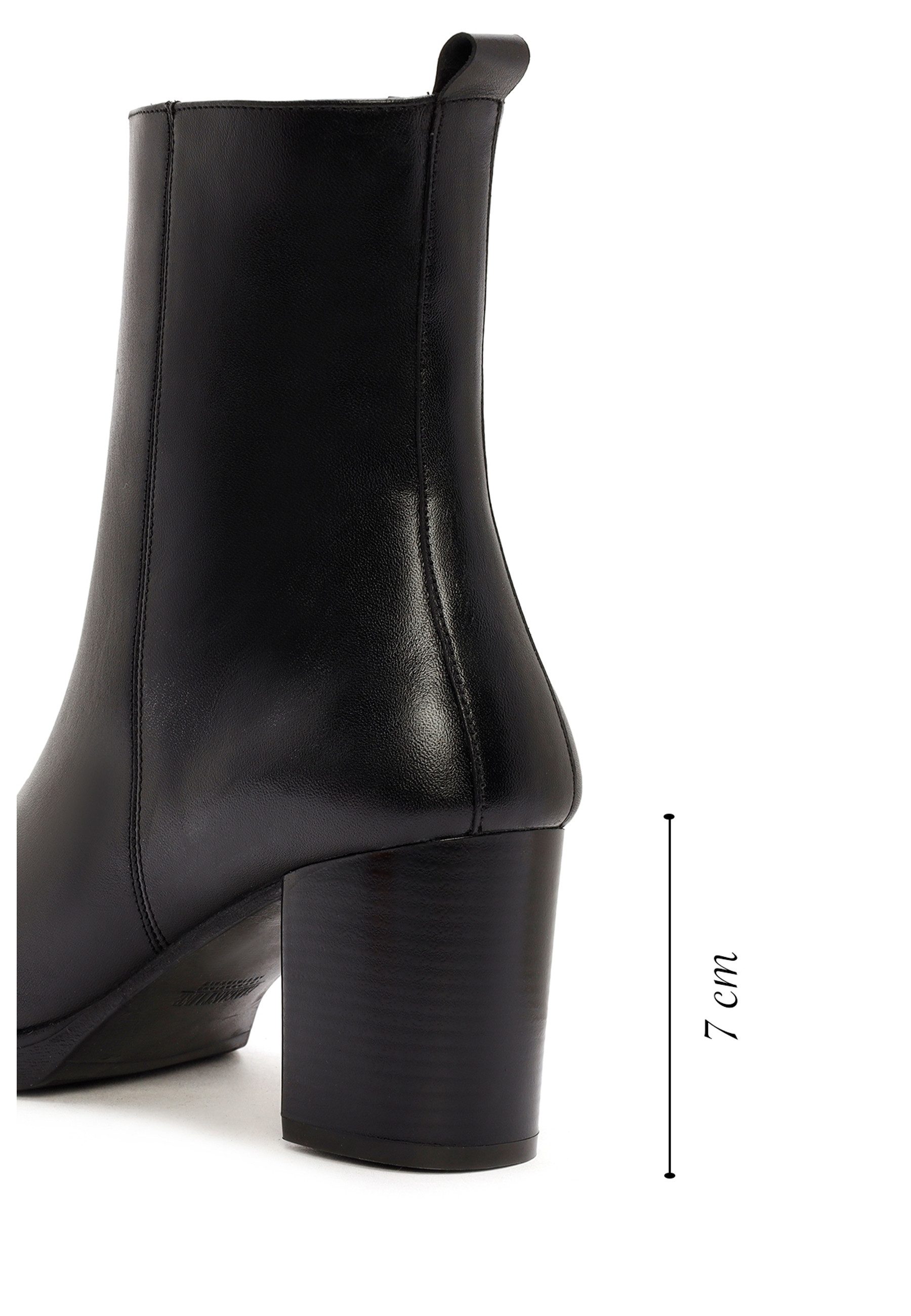 Derimod Stiefeletten Aus Echtem Leder Ankleboots