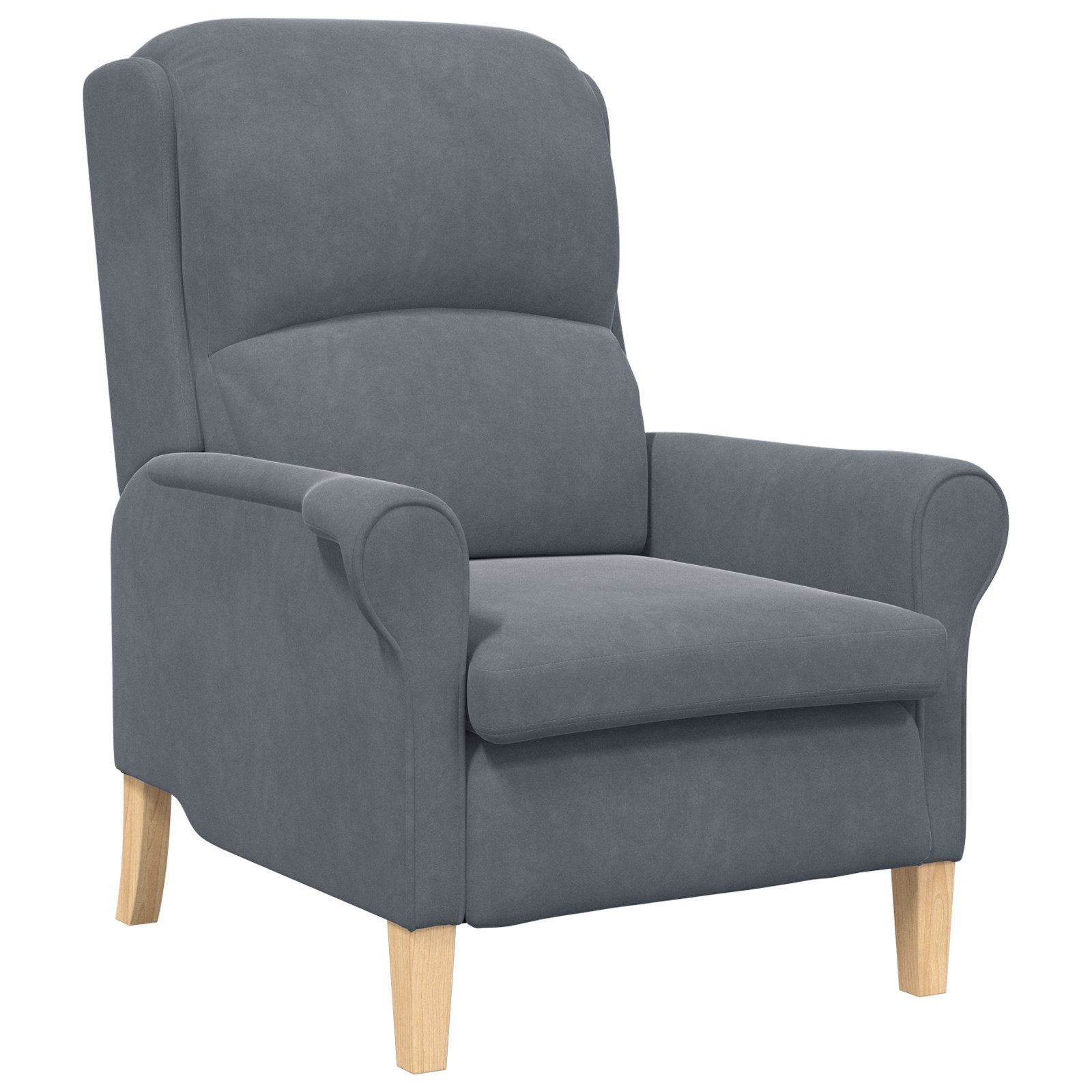 vidaXL Sessel Dunkelgrauer Sessel Dunkelgrau Stoff günstig online kaufen