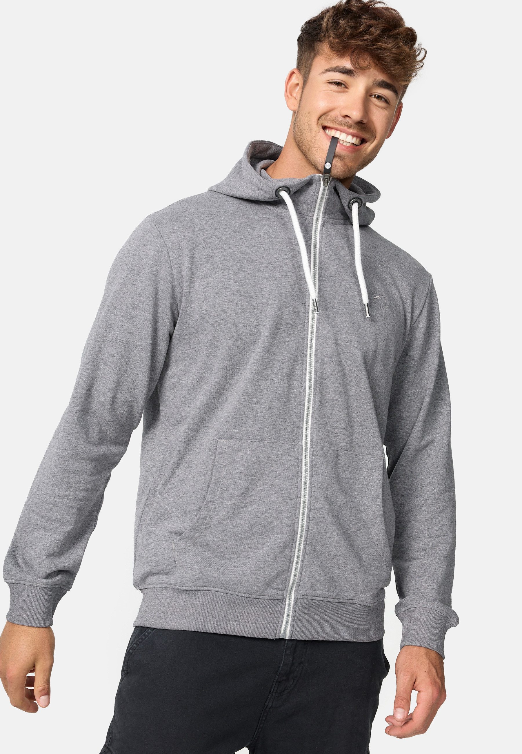 INDICODE Kapuzensweatjacke Herren INChristos Hoodie Sweatjacke Herrenjacke – Bild 3 von 5