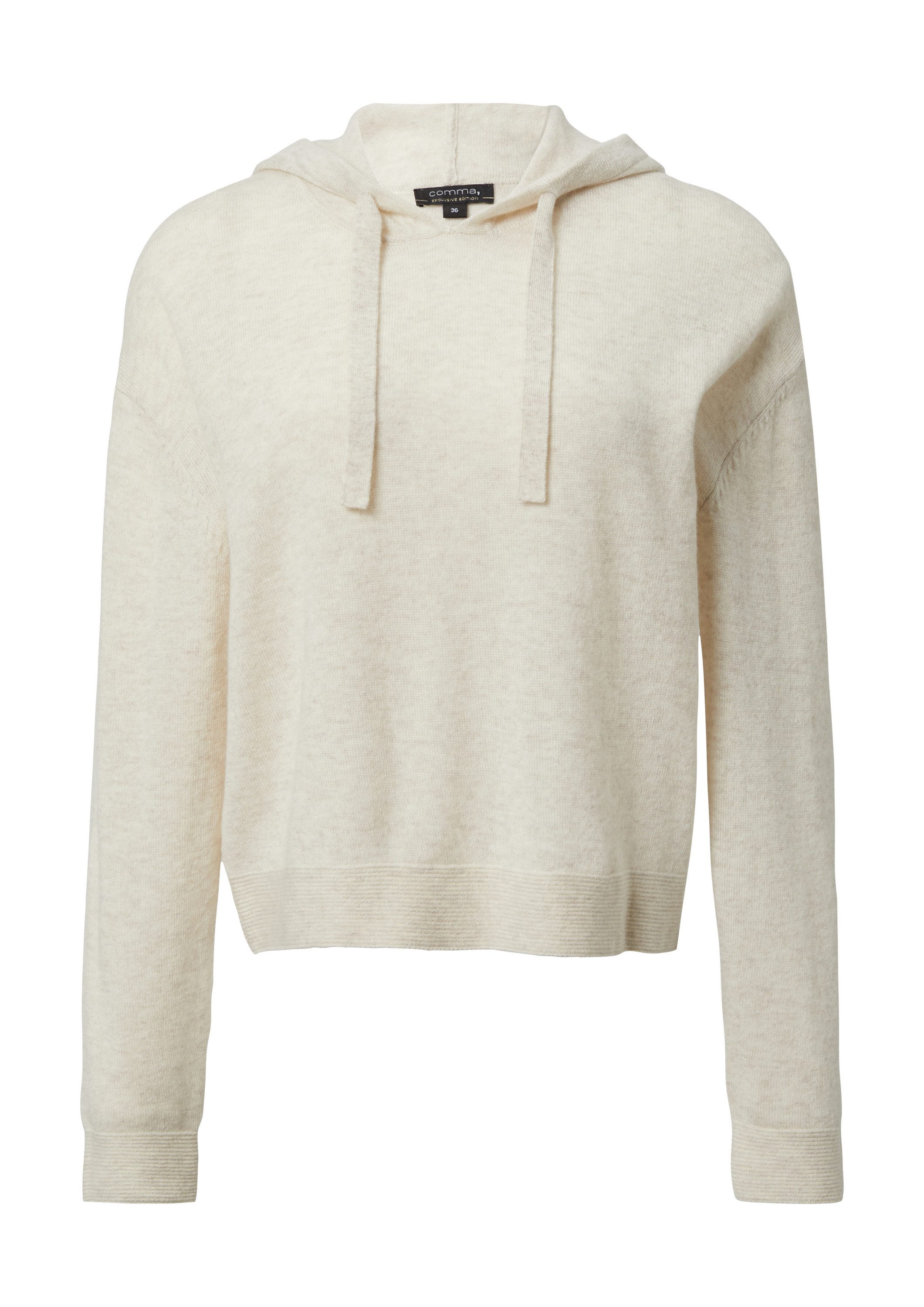comma Longpullover Strickpullover (1-tlg) günstig online kaufen