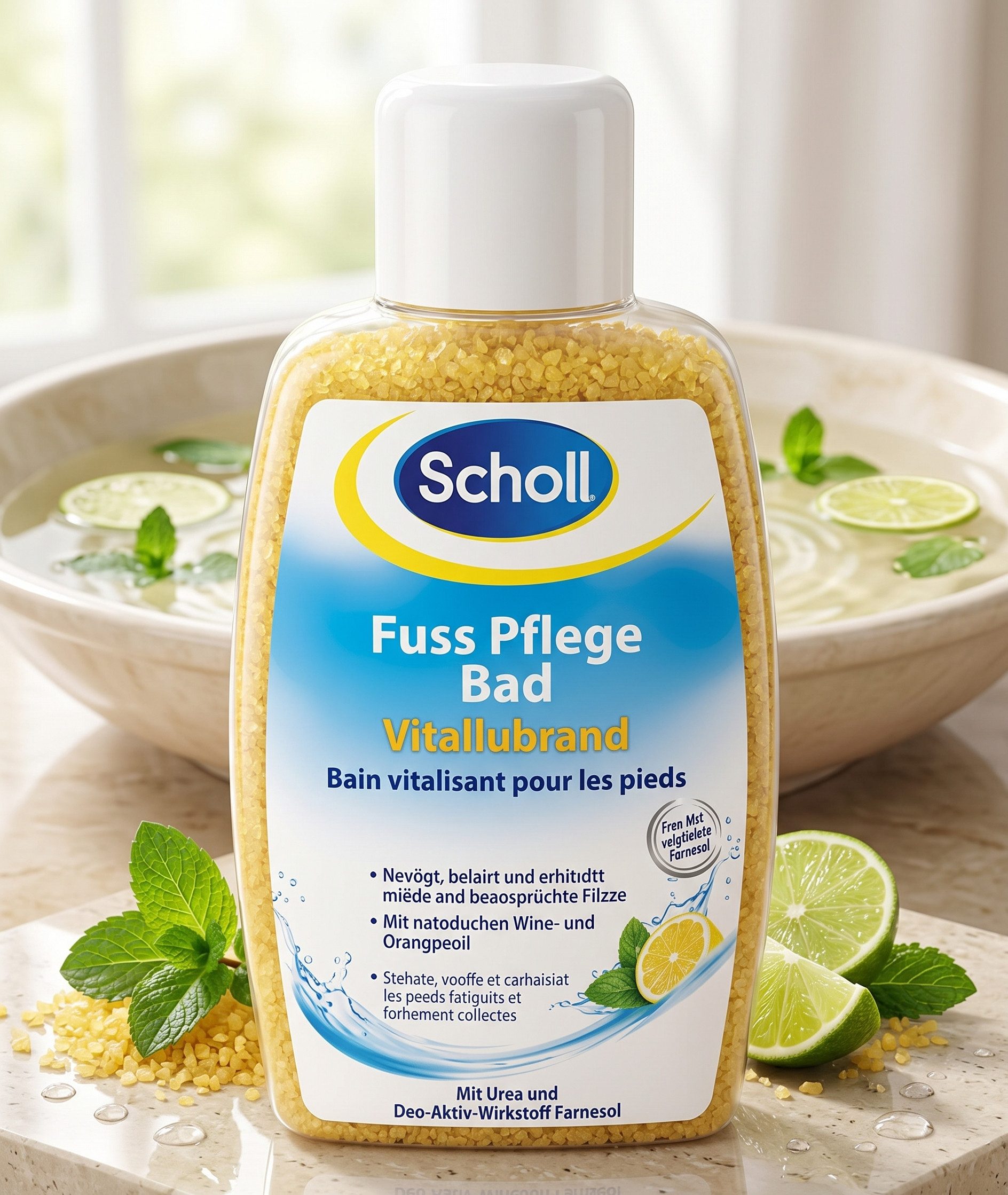 Scholl Nagelpflegebalsam Scholl Fußpflegebad