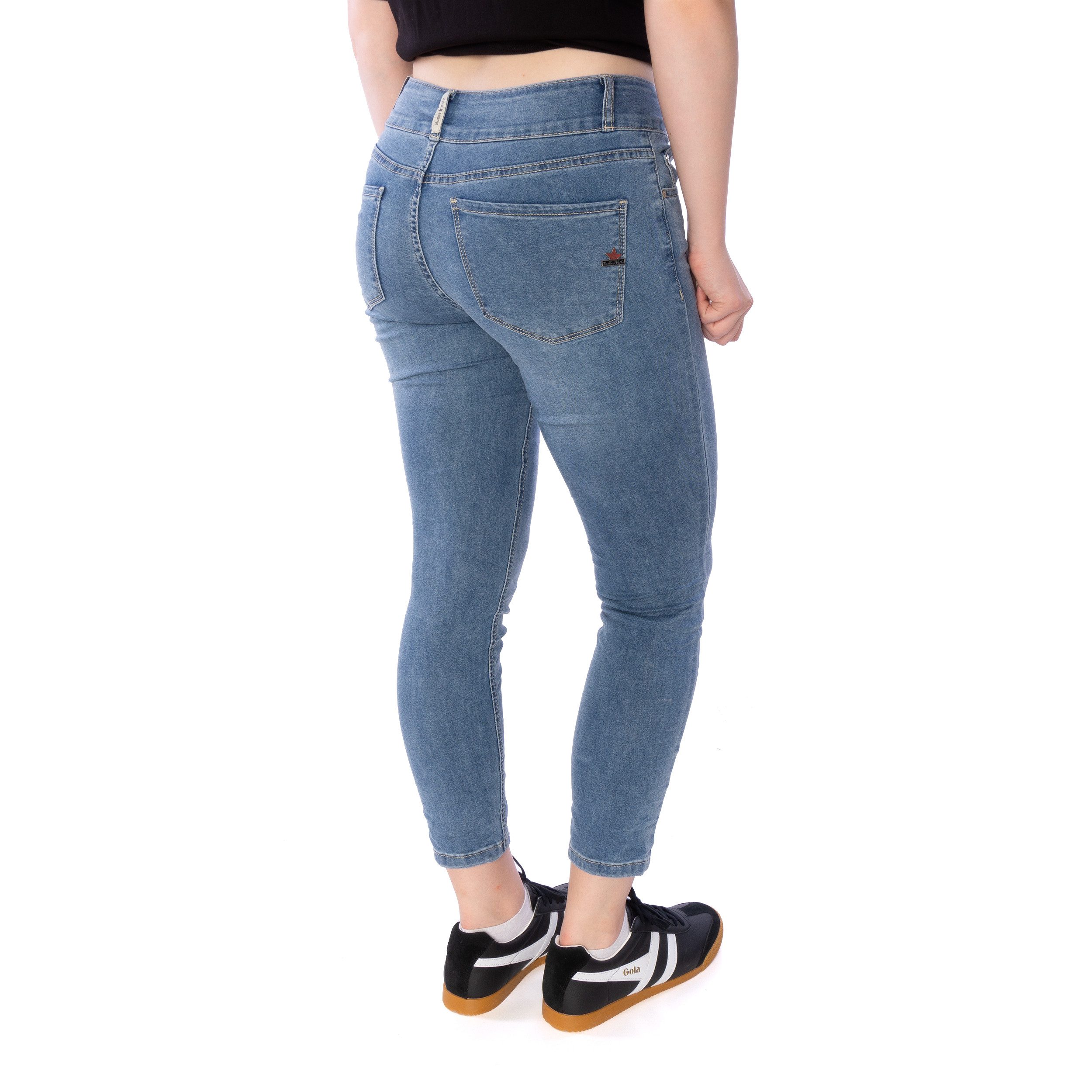 Buena Vista Slim-fit-Jeans Jeans Buena Vista Tummyless 7/8 cozy chaming blu günstig online kaufen