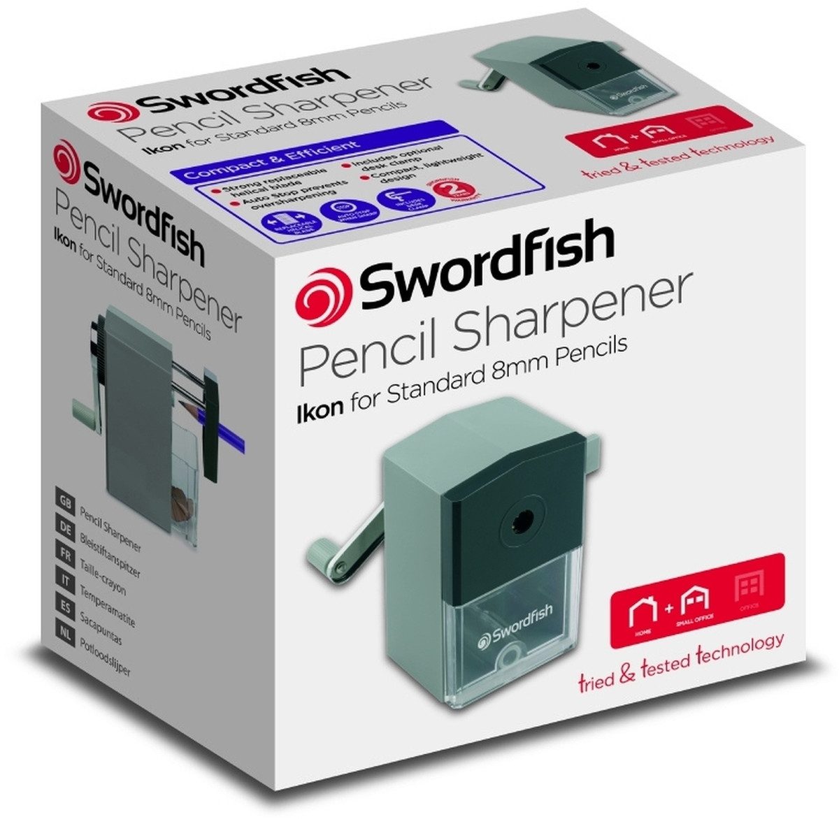 Anspitzer Spitzmaschine Ikon mechanisch silber/schwarz