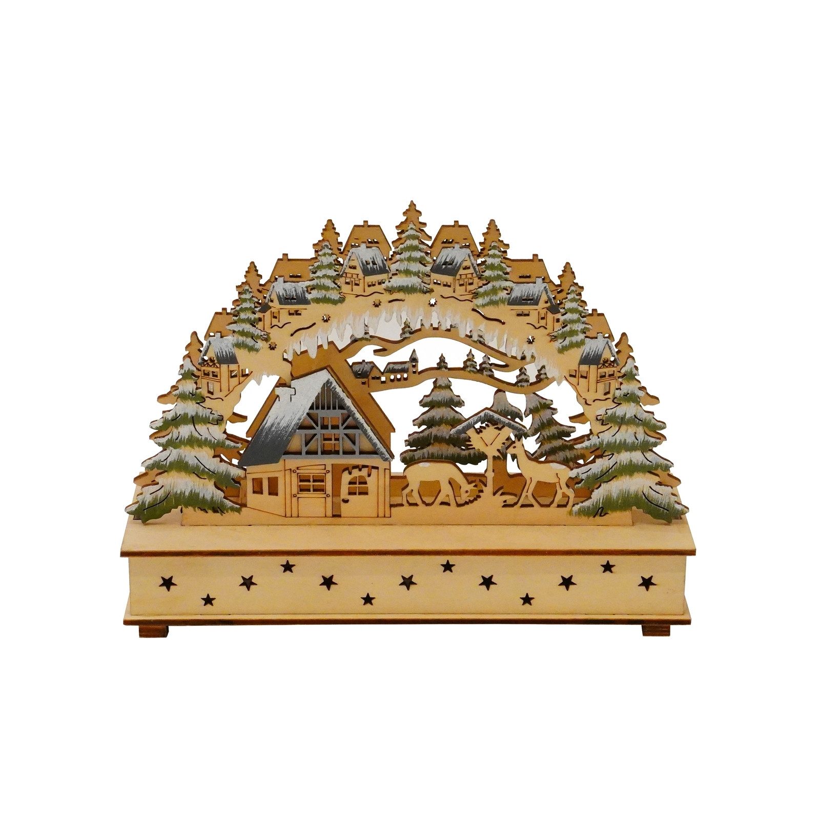 HTI-Living Schwibbogen LED Schwibbogen Futterkrippe (1-tlg), Lichterbogen W günstig online kaufen