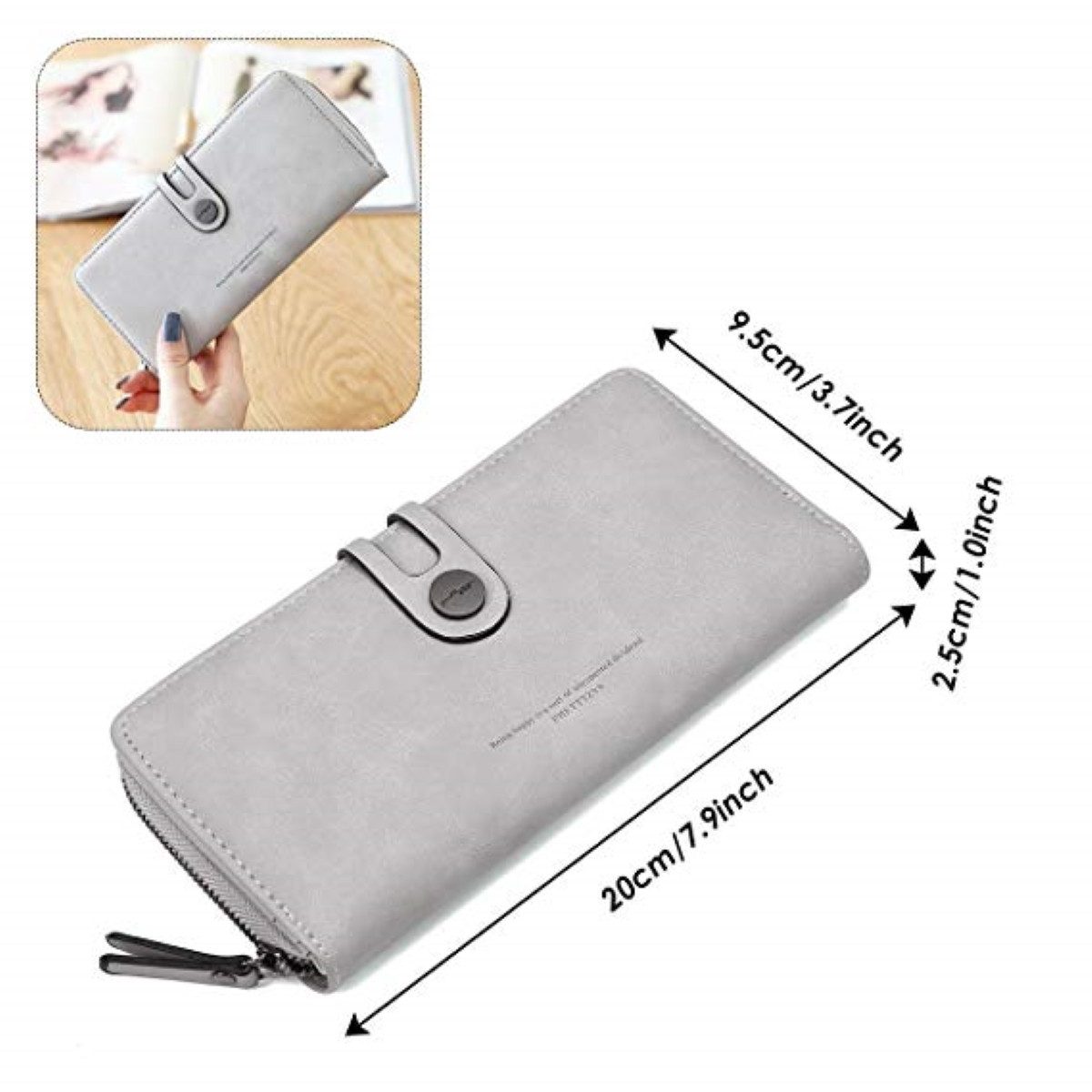 NASUM Geldbörse OURBAG Geldbörse Grau günstig online kaufen