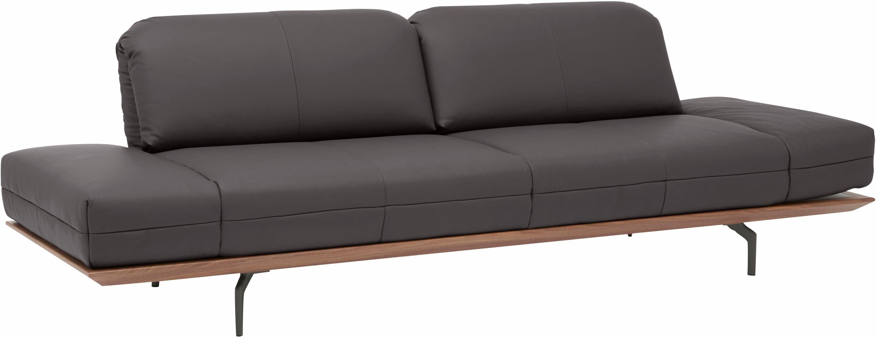 sofa in Qualitäten, oder 232 Breite Nußbaum, hs.420, Natur hülsta 2 in Eiche cm 3-Sitzer Holzrahmen