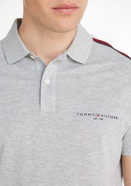 Tommy Hilfiger Poloshirt GLOBAL STRIPE SLEEVE REG POLO mit Streifenapplikationen am Ärmel