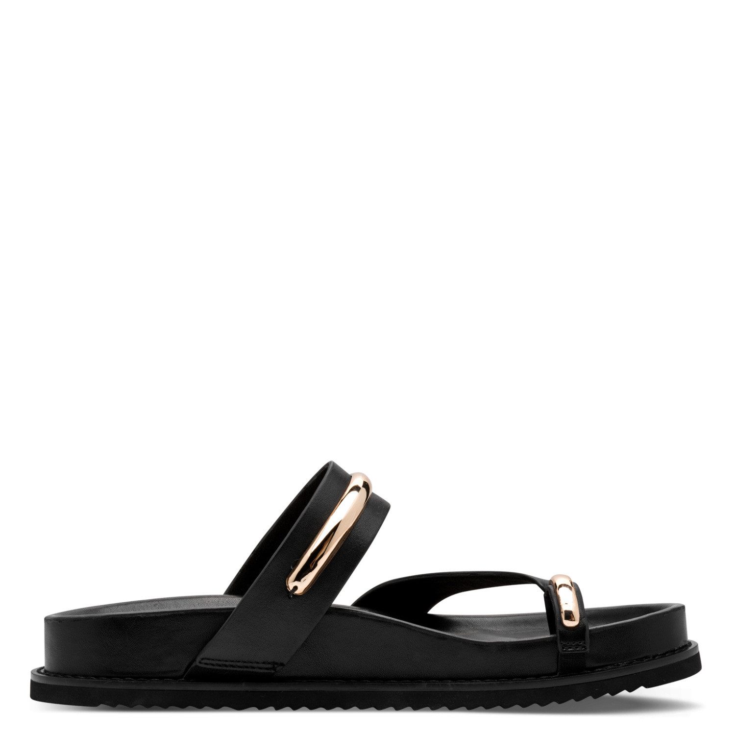 Tamaris Dianette Sommerschuh, Pantolette, Zehentrenner mit Schmuckelementen