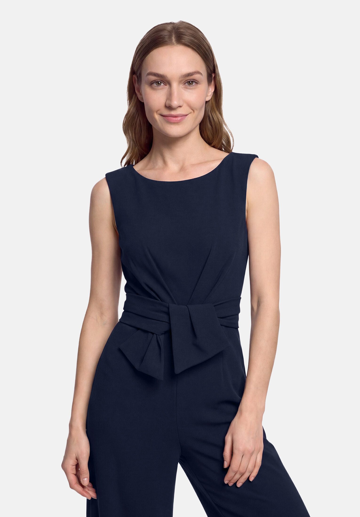 Vera Mont Overall Damen mit weitem Bein (1-tlg) Bunddetail