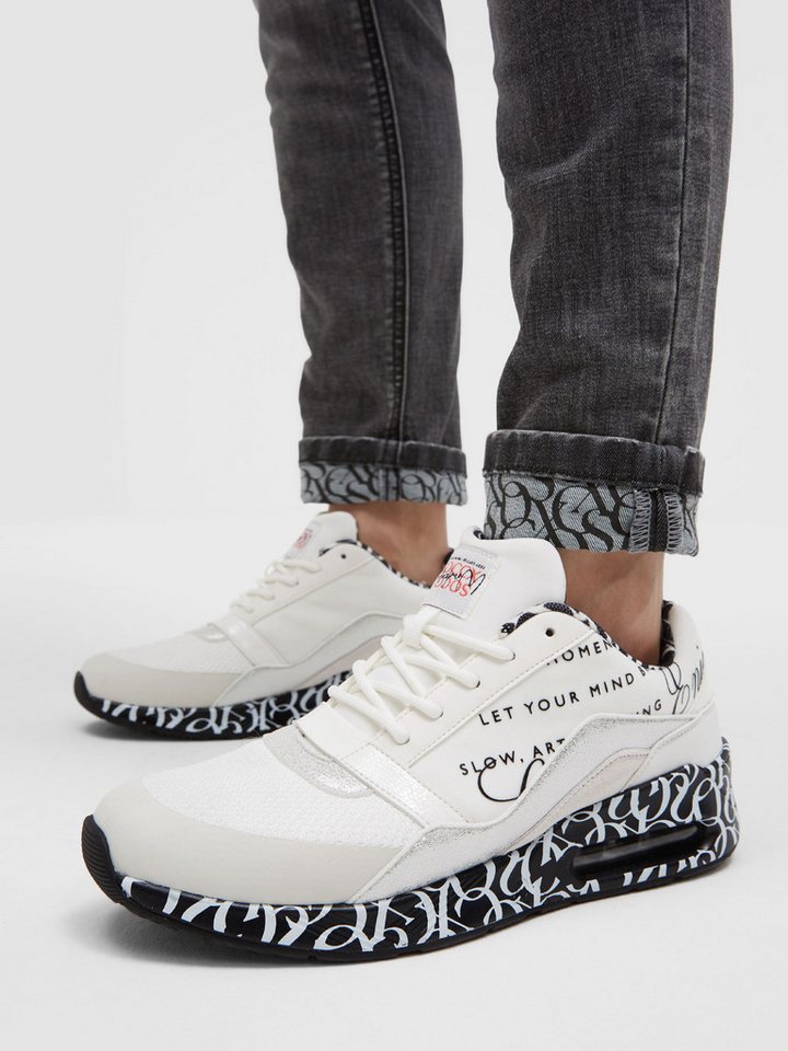 SOCCX Sneaker mit Glitter-Elementen