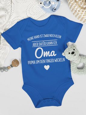 Shirtracer Shirtbody Oma um den Finger wickeln Sprüche Baby