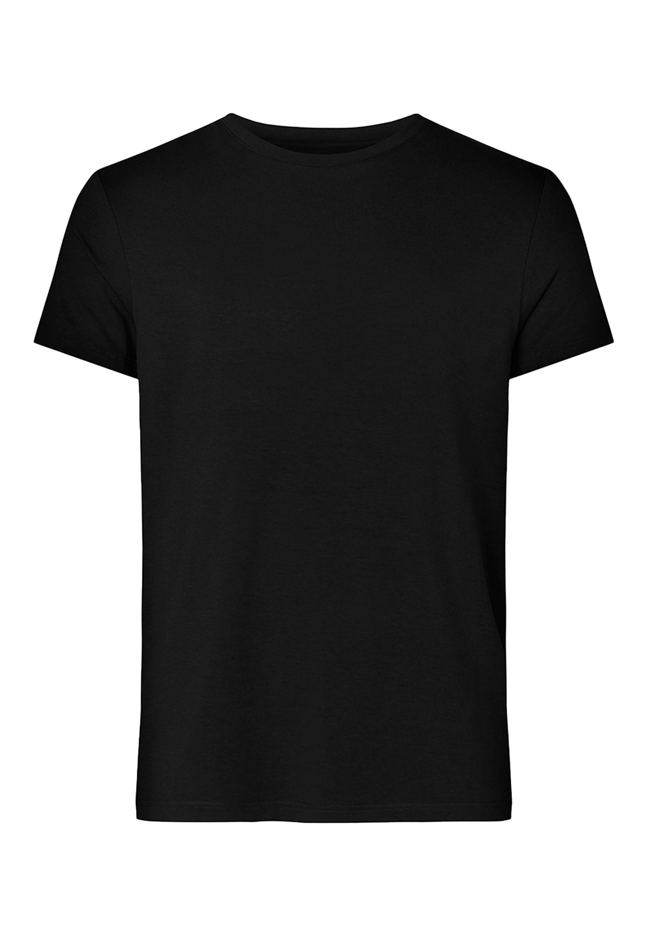 kurzarm Resteröds (1-St) Unterhemd Shirt Schwarz Unterhemd / - Bamboo