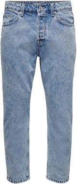 ONLY & SONS Tapered-fit-Jeans AVI BEAM