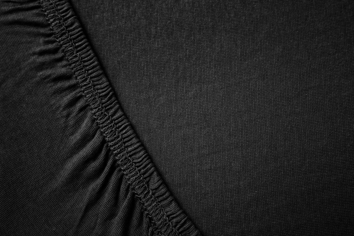 Hometex Premium Textiles Spannbettlaken Exclusive bis 25 cm Steghöhe, Jersey, Gummizug: rundum, 100% Baumwolle, Premium Qualität 160 g/m² – Bild 4 von 5