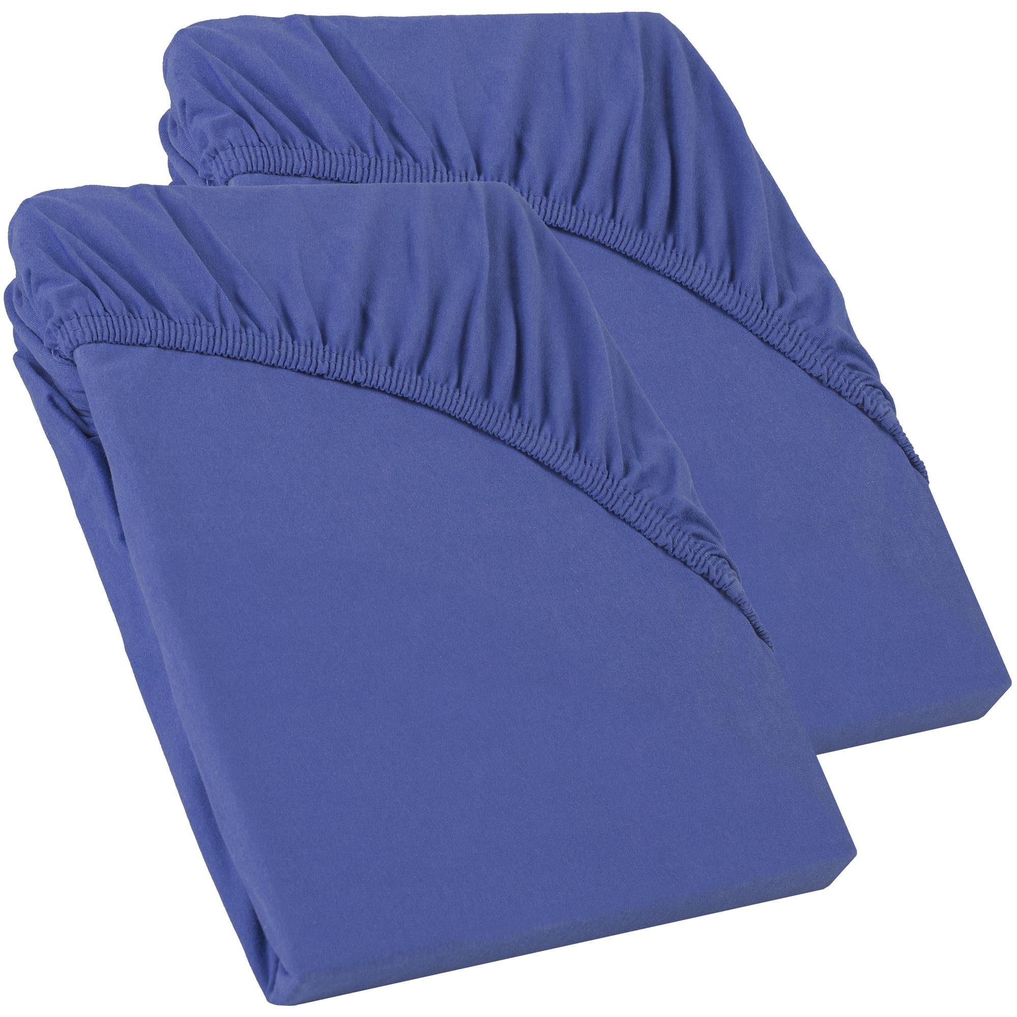 CelinaTex Spannbettlaken Perla Topper Laken Jersey günstig online kaufen