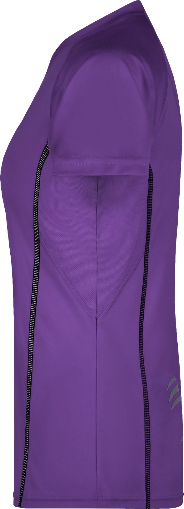 James & Nicholson Laufshirt Doppelpack Damen Sportshirt mit reflektierenden Details JN422 (Doppelpack, 2 Stück) Feuchtigkeitsregulierend, atmungsaktiv und schnell trocknend