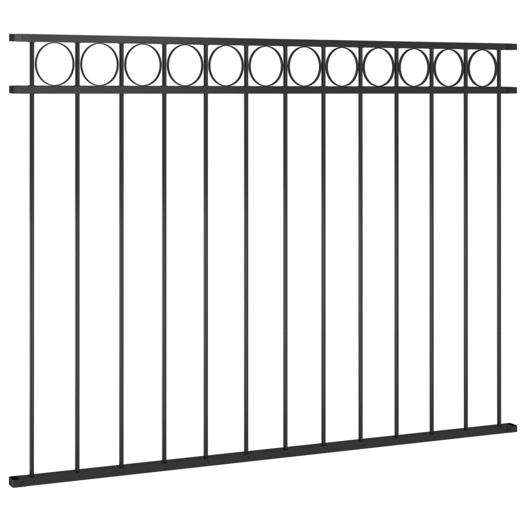 vidaXL Gartenzaun Zaunfeld Stahl 1,7x1,2 m günstig online kaufen