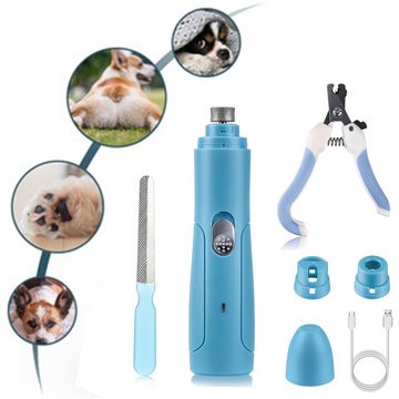 Kpaloft Hundeschermaschine Krallengreifer für Hunde, elektrische Krallen schere, Krallen, schneider, Haustiernagelschleifer, Nagelschere