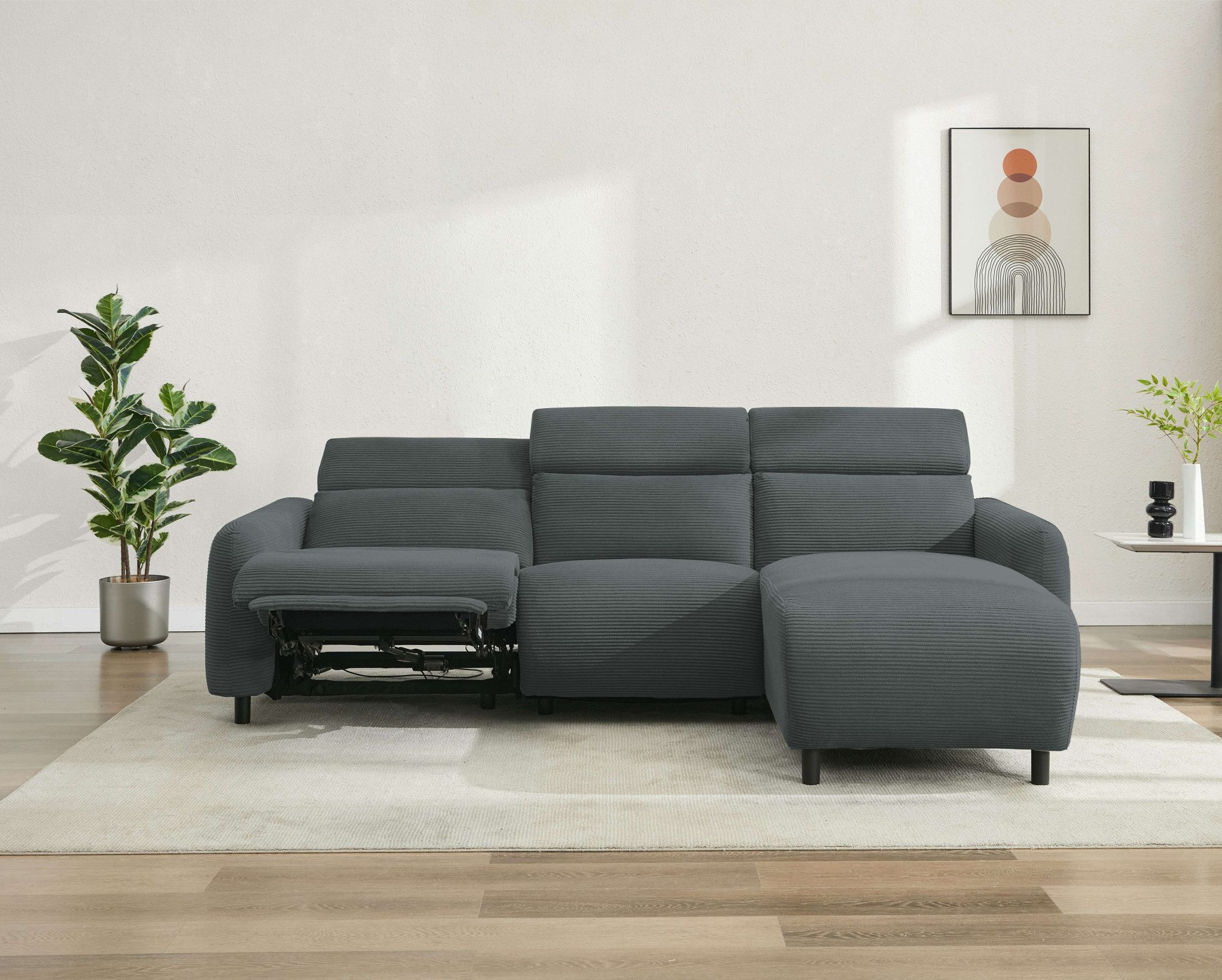 Home affaire Ecksofa SKAANE in Cord, günstig online kaufen