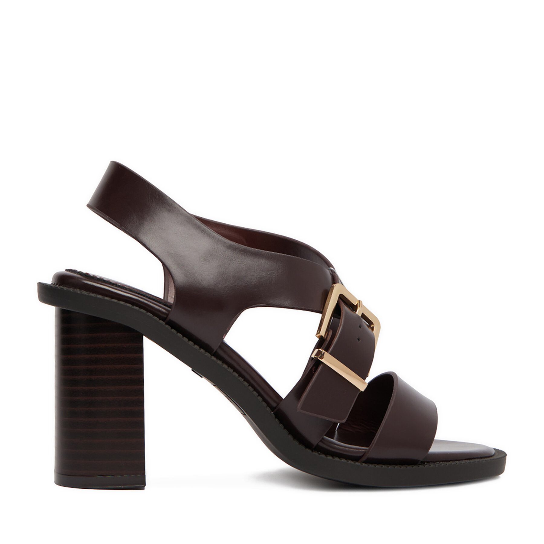 Jenny Jenny Damen-Sandalen in Burgunderrot Sandale